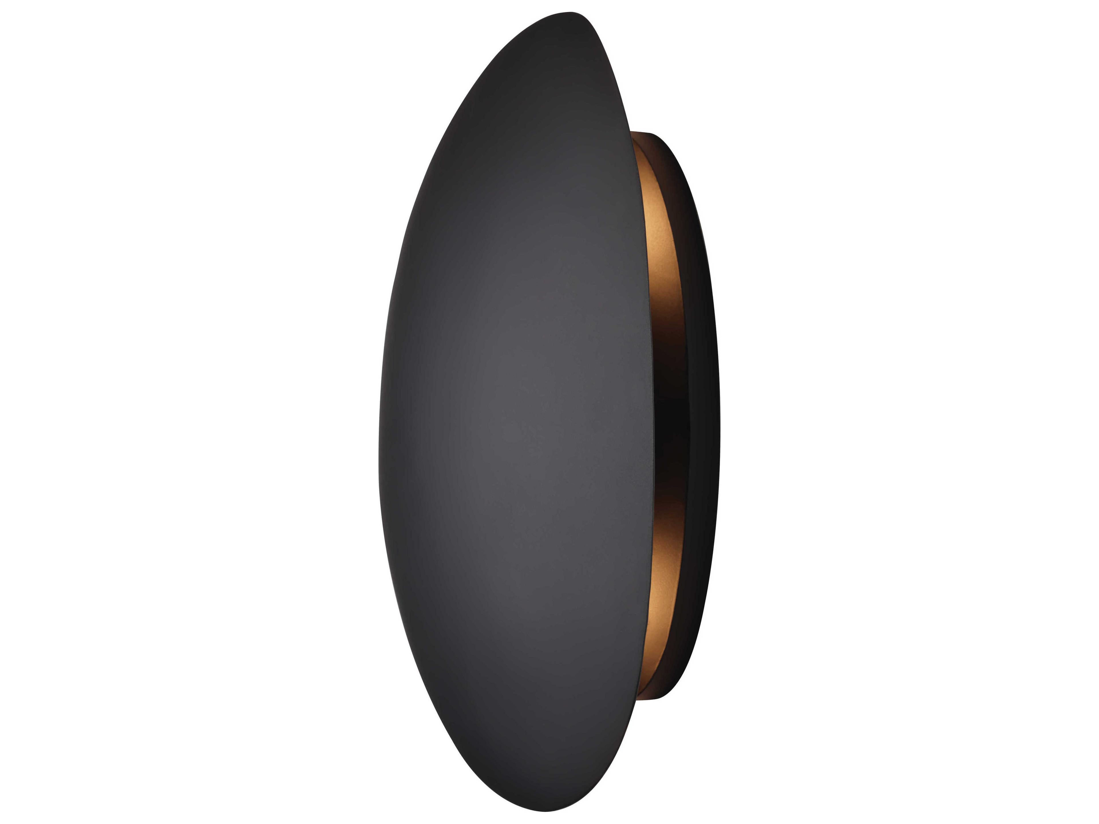 George Kovacs Metalo Misto 2-Light Coal Black Wall Sconce