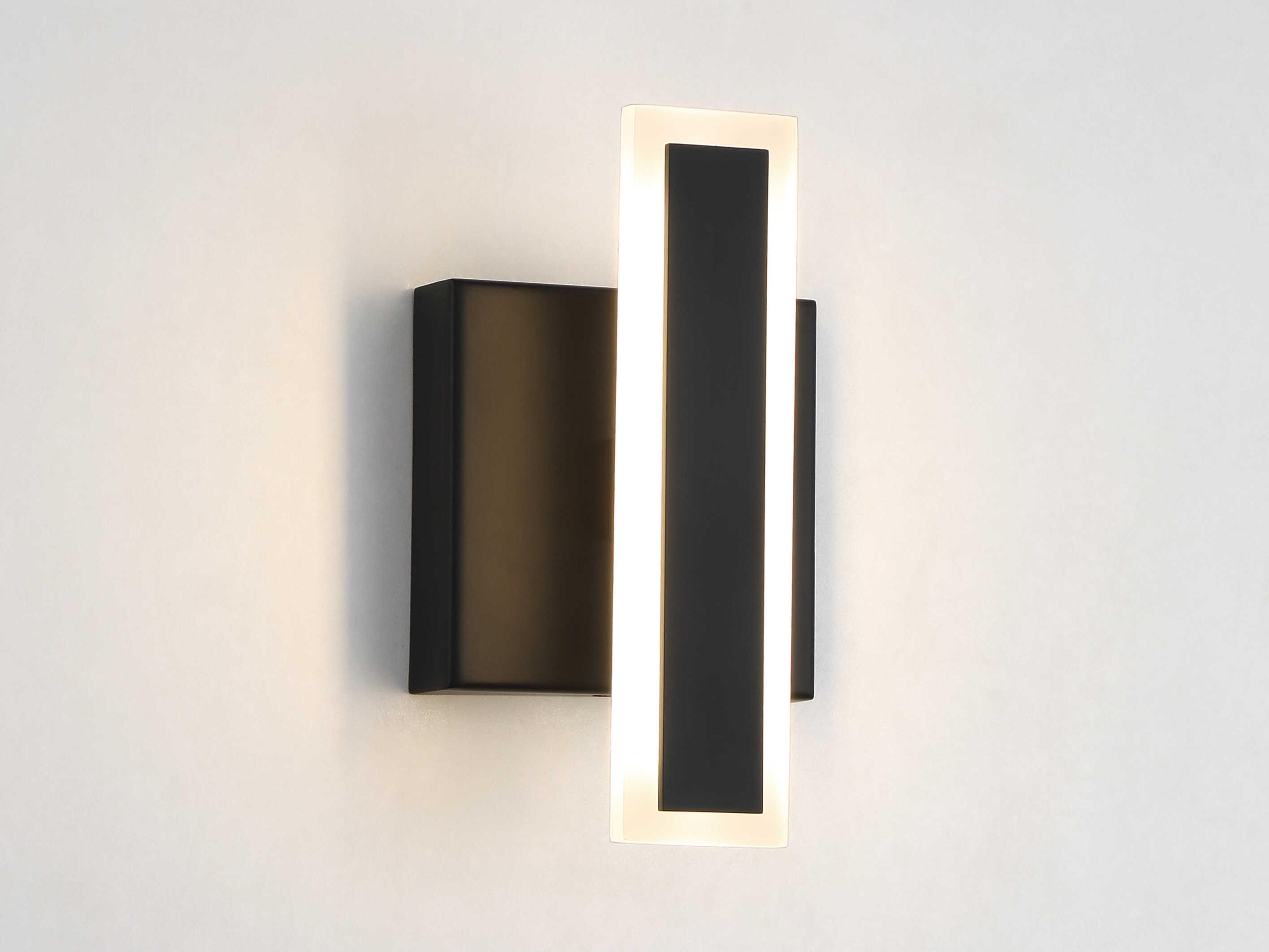 George Kovacs Edge 1-Light Coal Black Wall Sconce