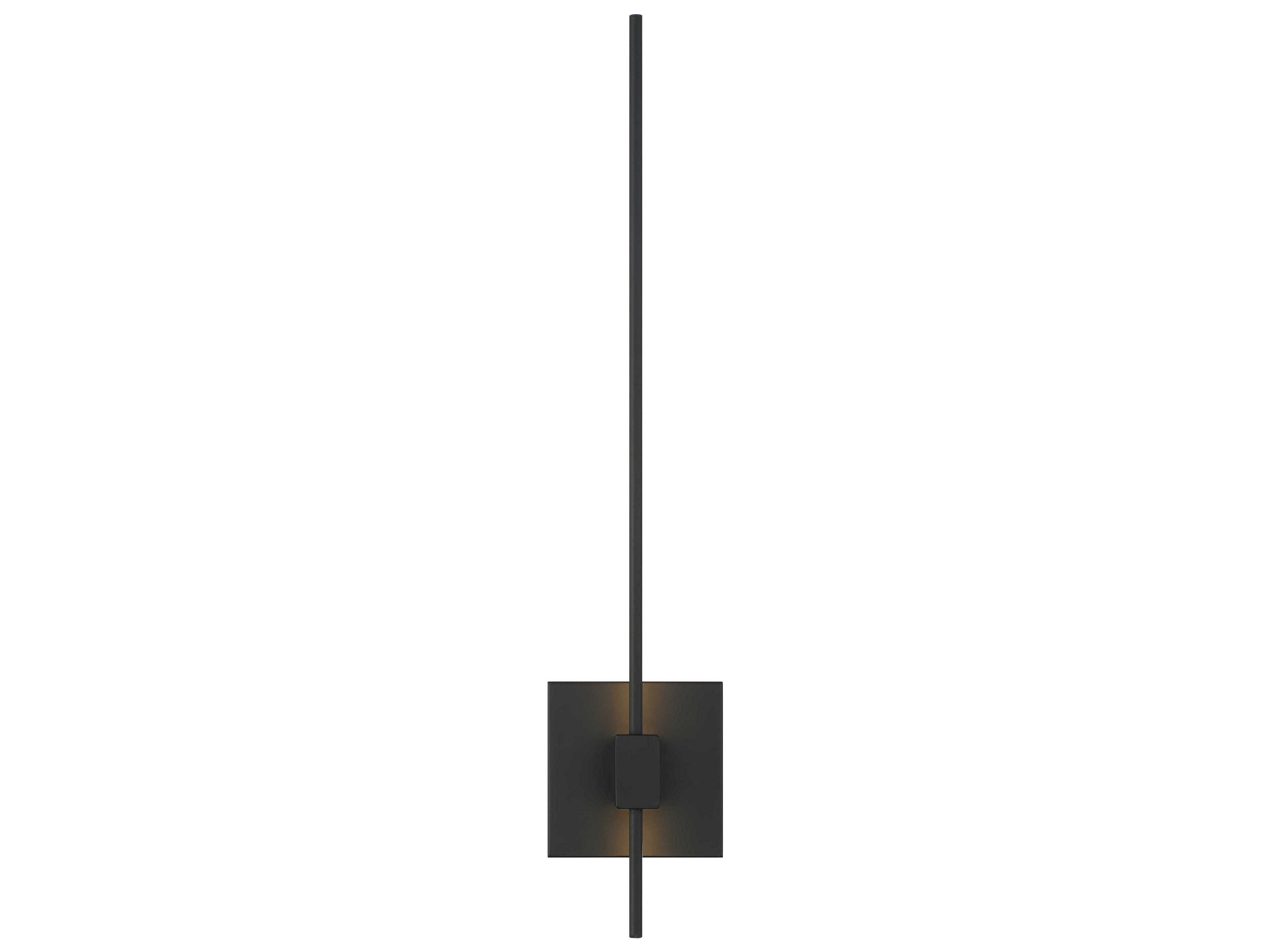 Parker 1-Light Coal Black Wall Sconce