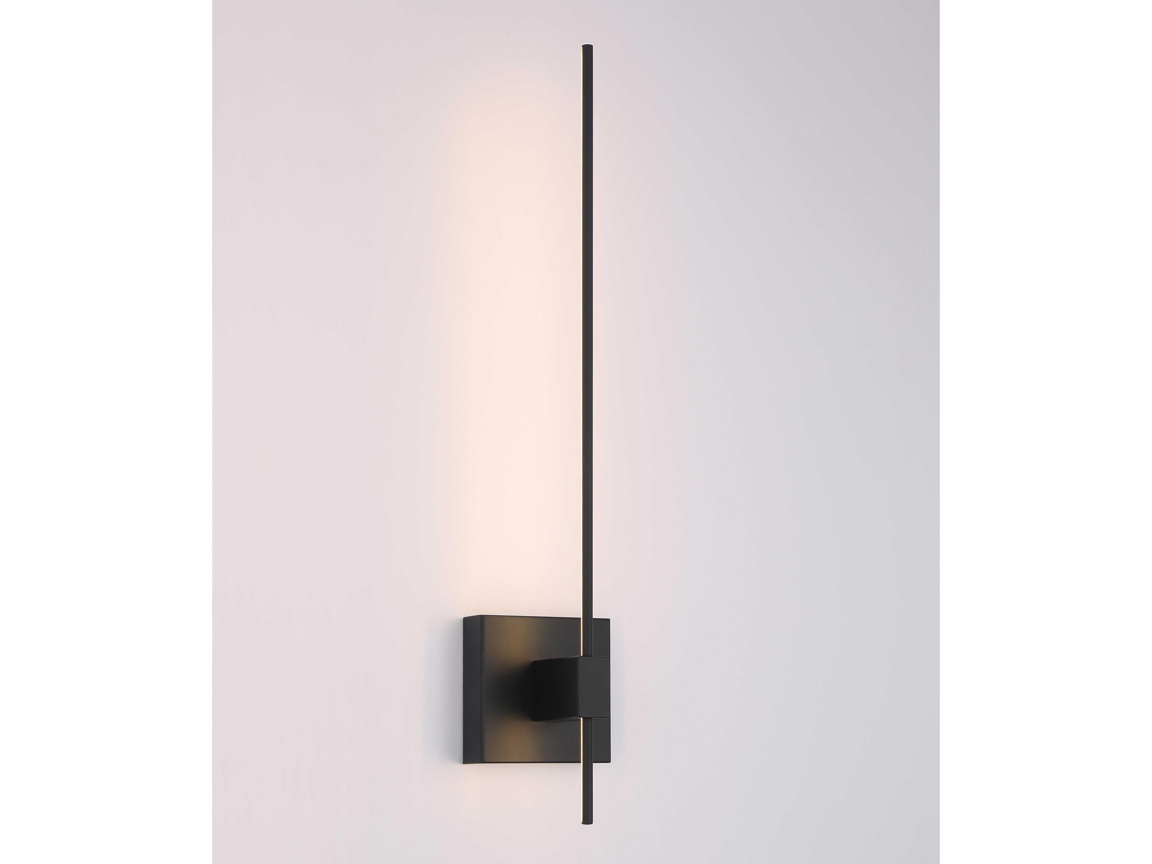 George Kovacs Parker 1-Light Coal Black Wall Sconce