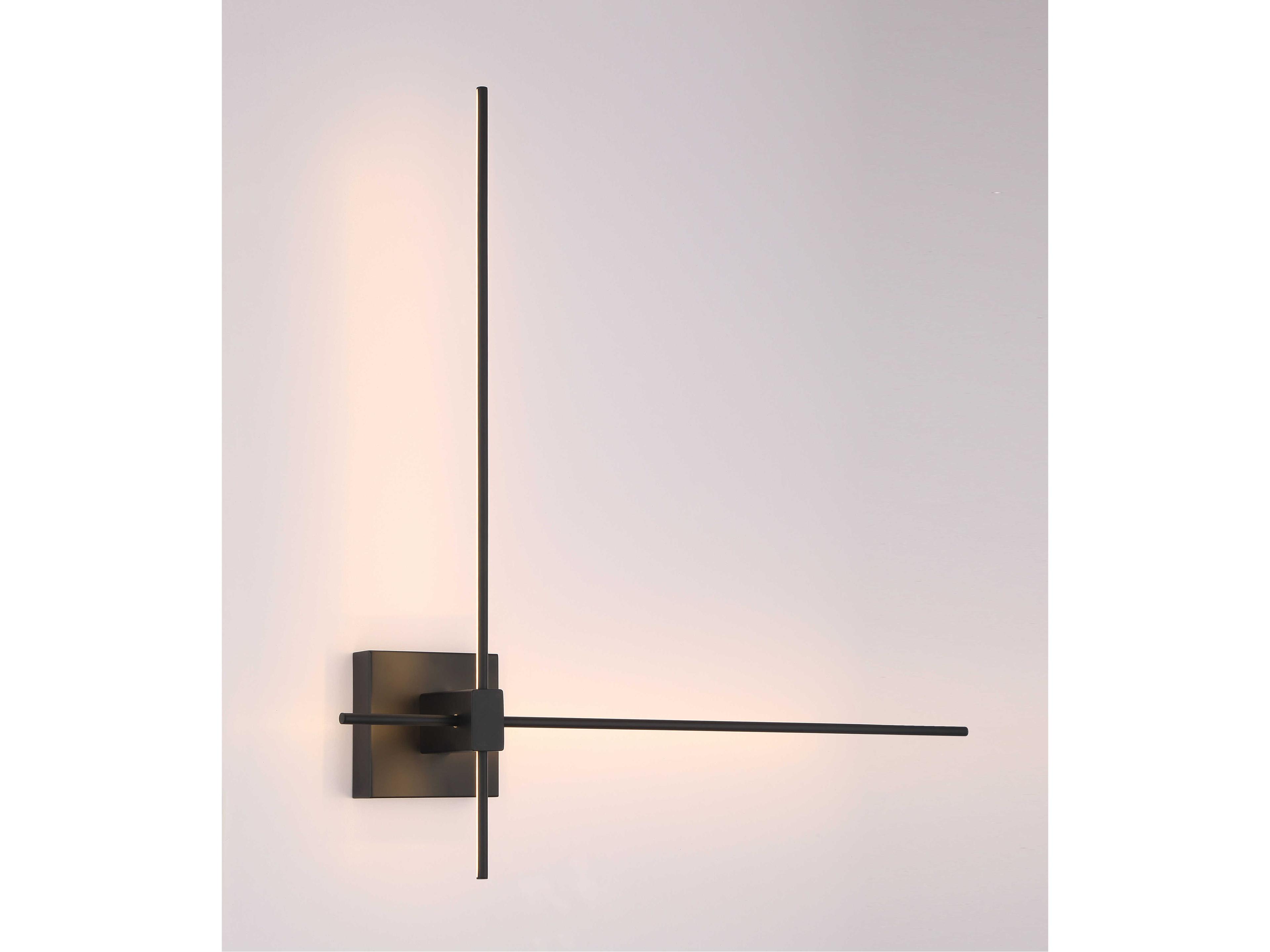 George Kovacs Parker 1-Light Coal Black Wall Sconce