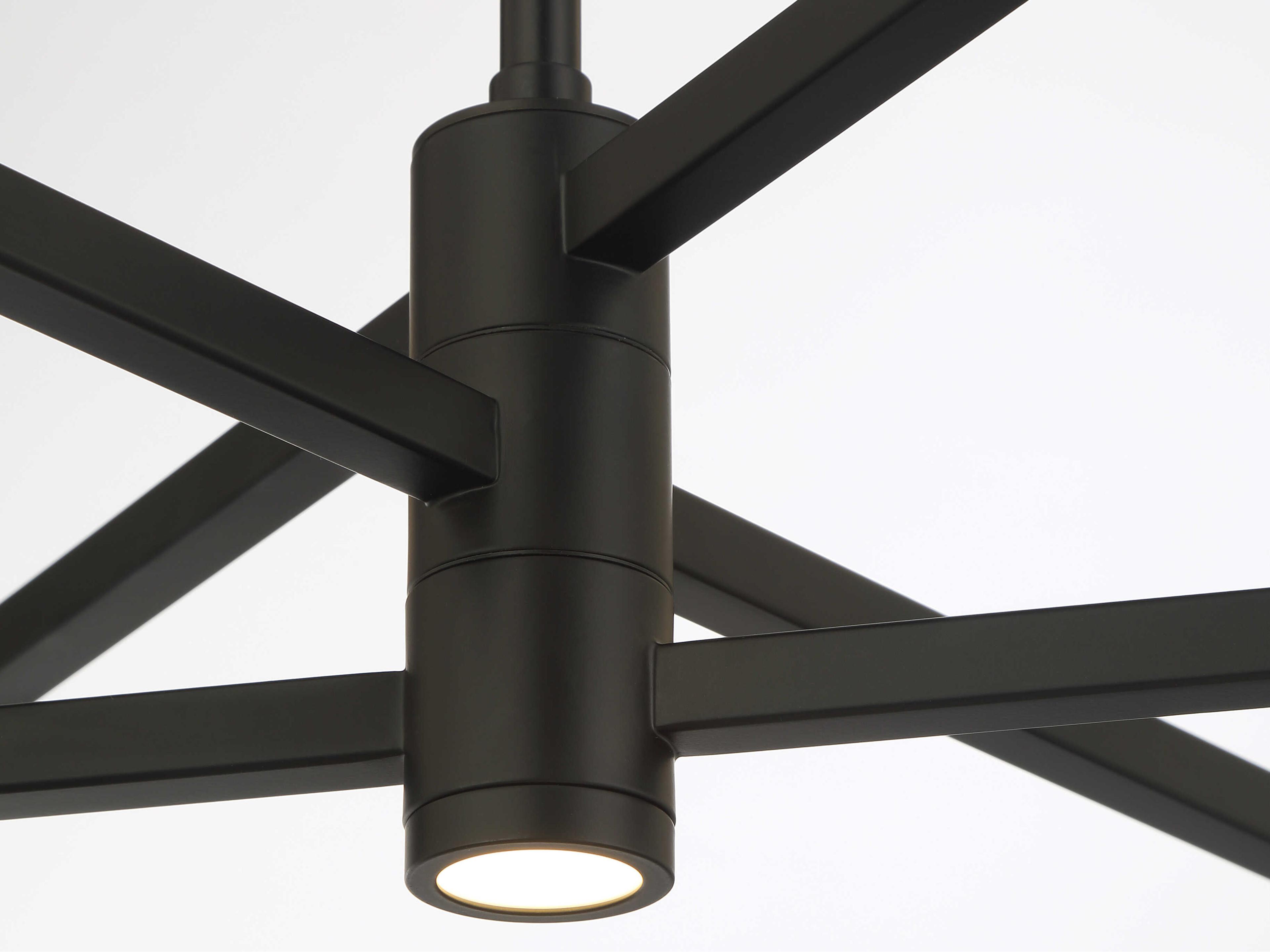 George Kovacs Articular 6-Light Coal Black Chandelier