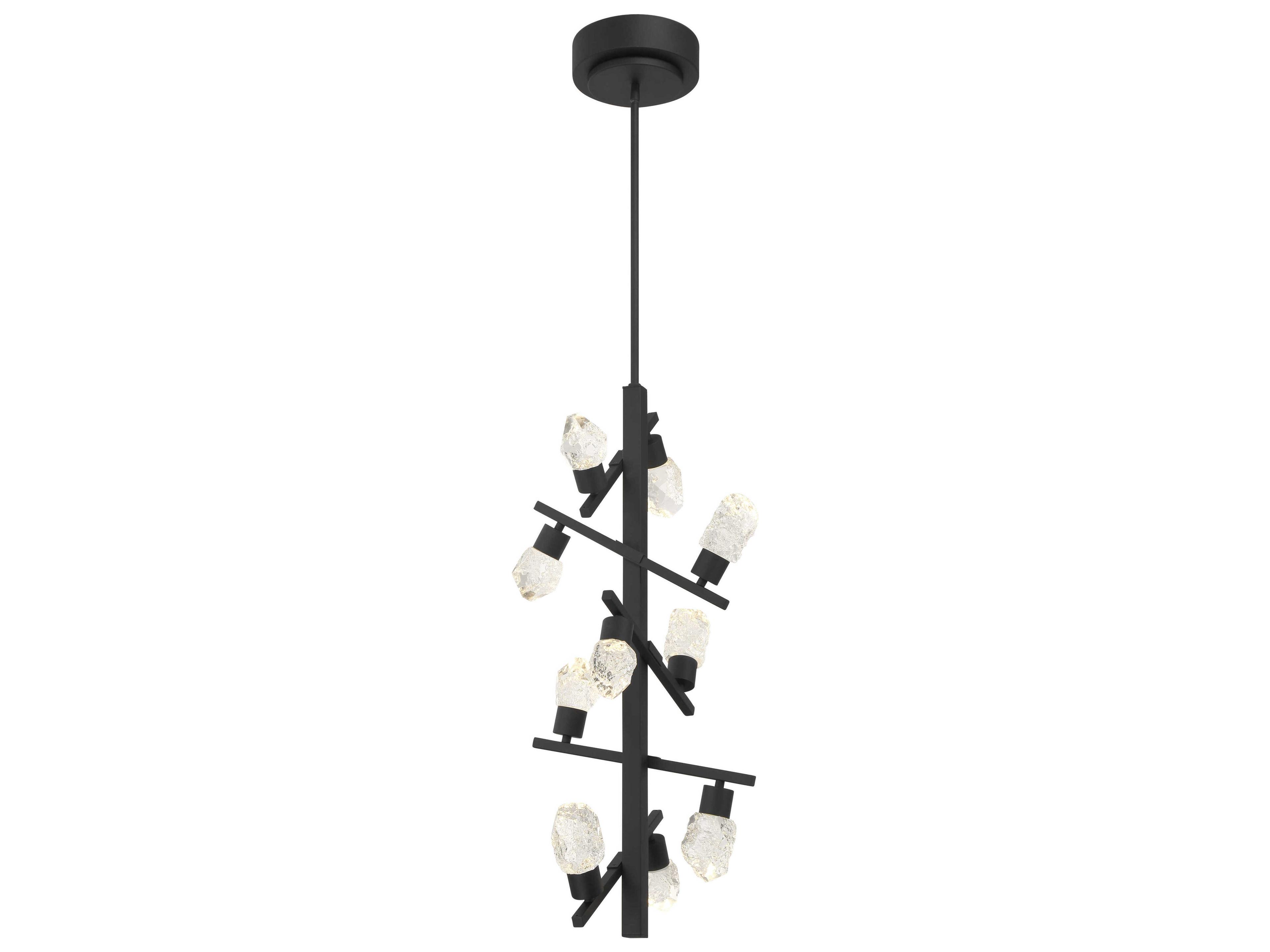 Kosmyc 10-Light Sand Black Pendant