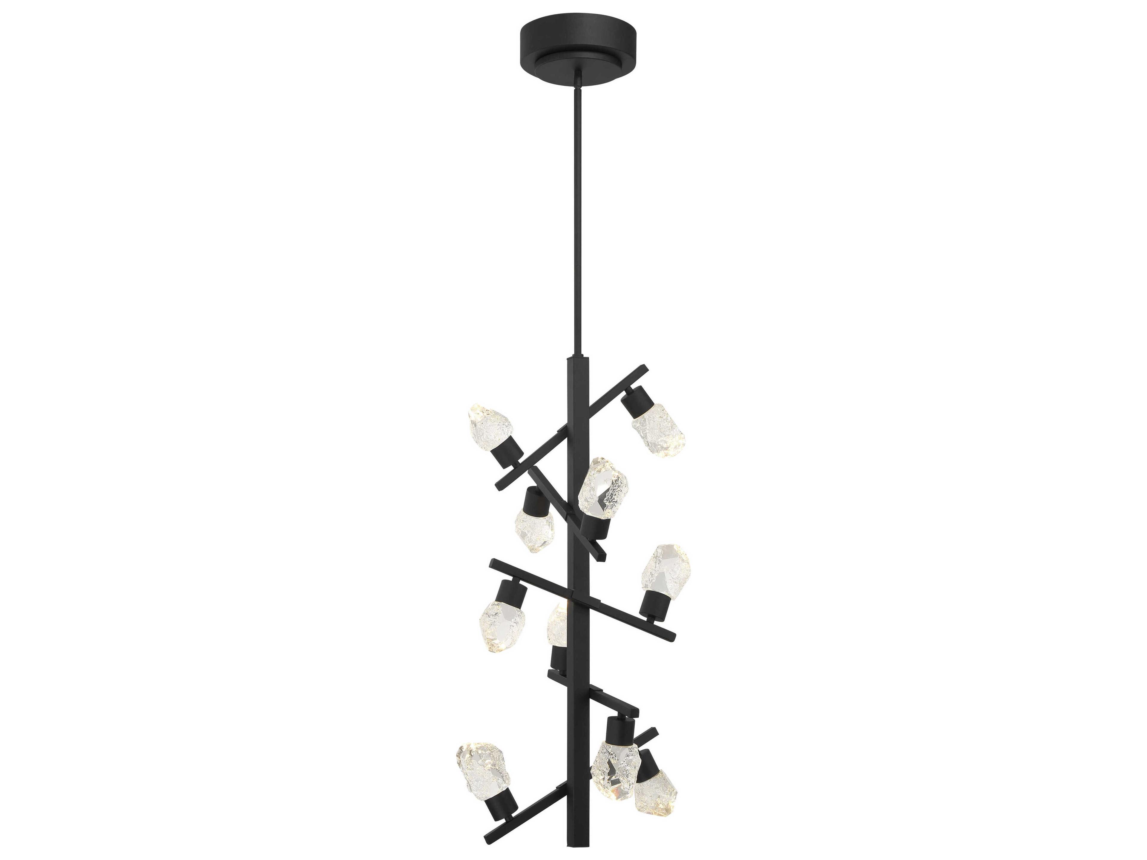 George Kovacs Kosmyc 10-Light Sand Black Pendant