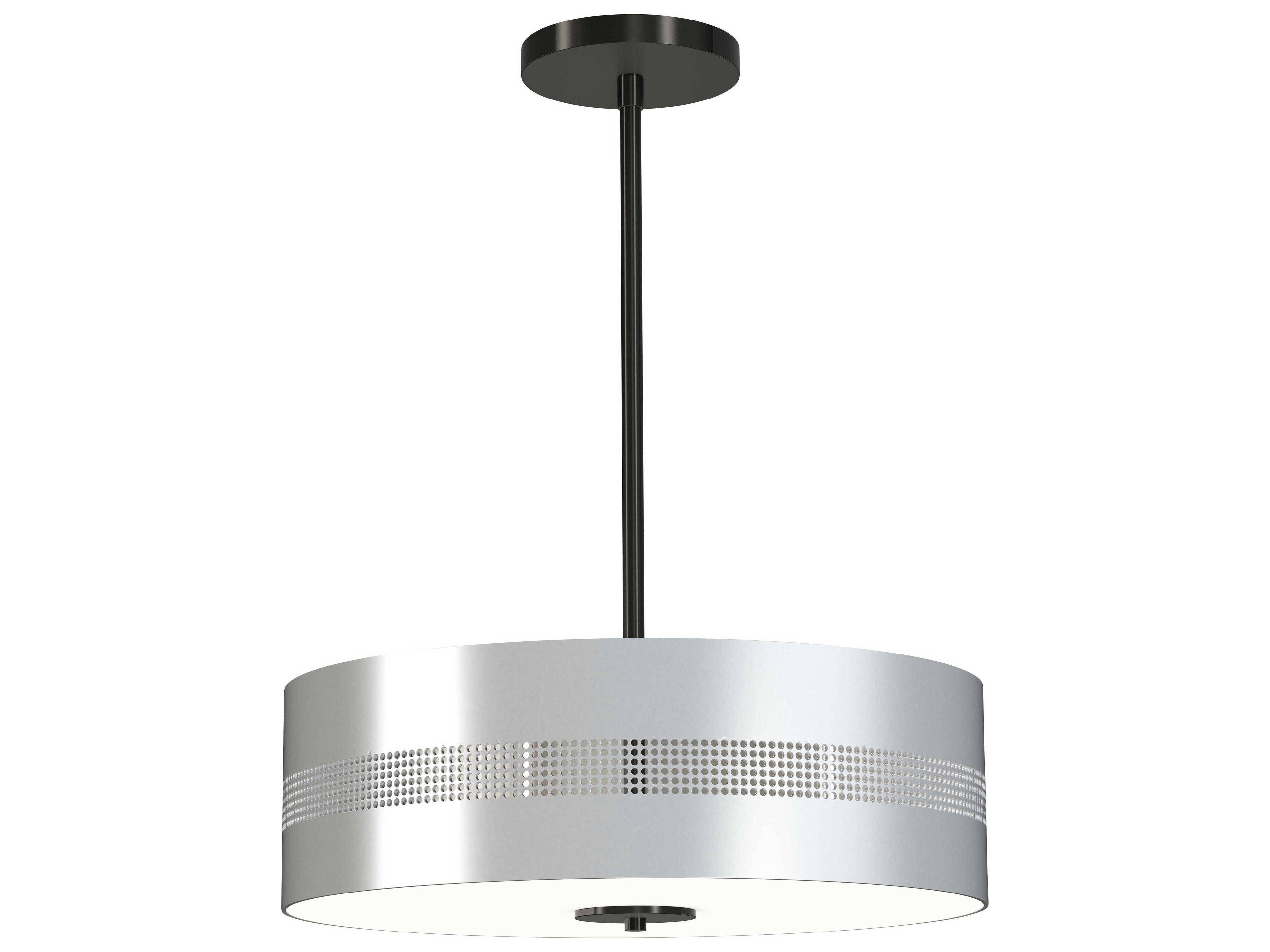 Grid 3 4-Light Convertible Pendant Semi-Flush Light