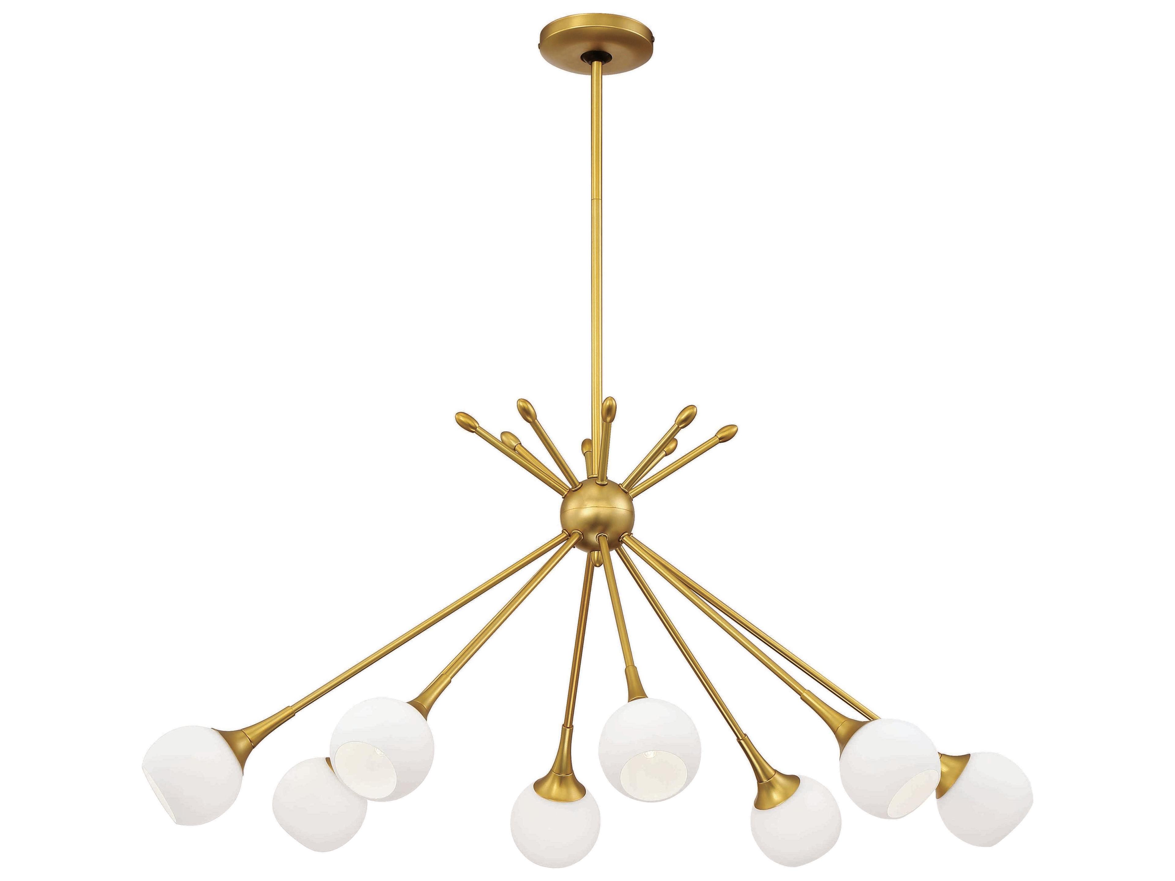 Pontil 8 Light Island Light in Honey Gold