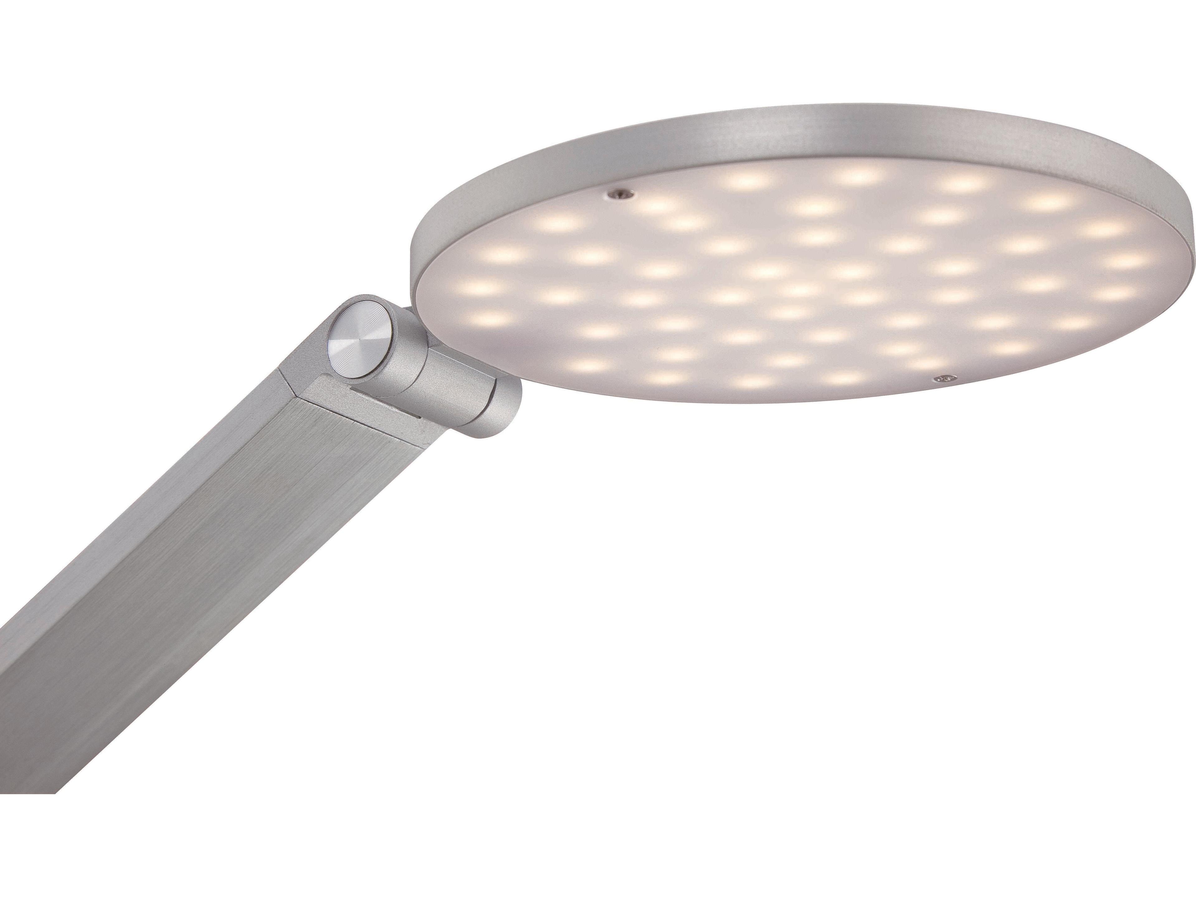 George Kovacs Georges Reading Room LED Chiseled Nickel Desk Lamp