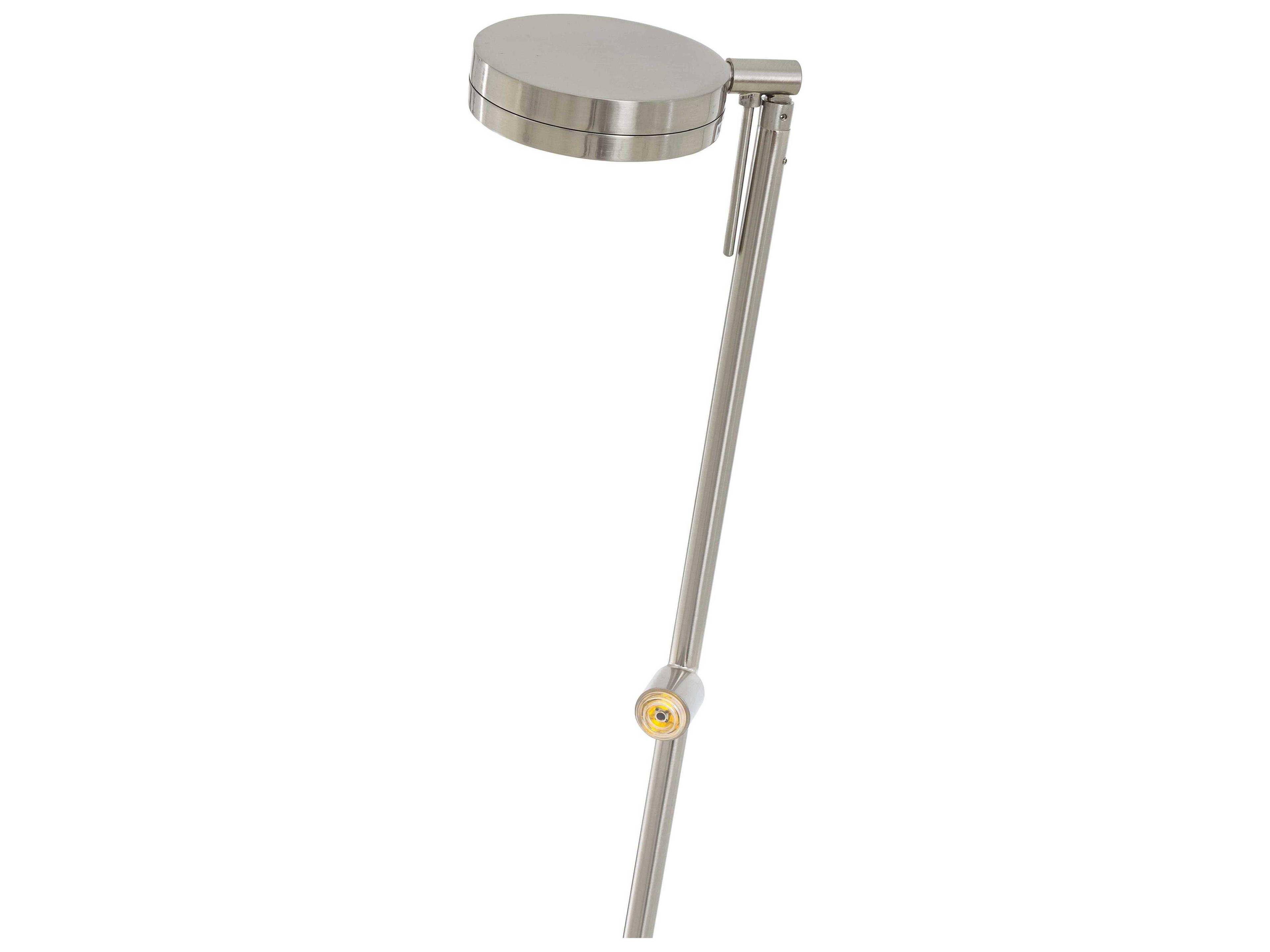 George Kovacs Georges Reading Room LED Brushed Nickel Floor Lamp