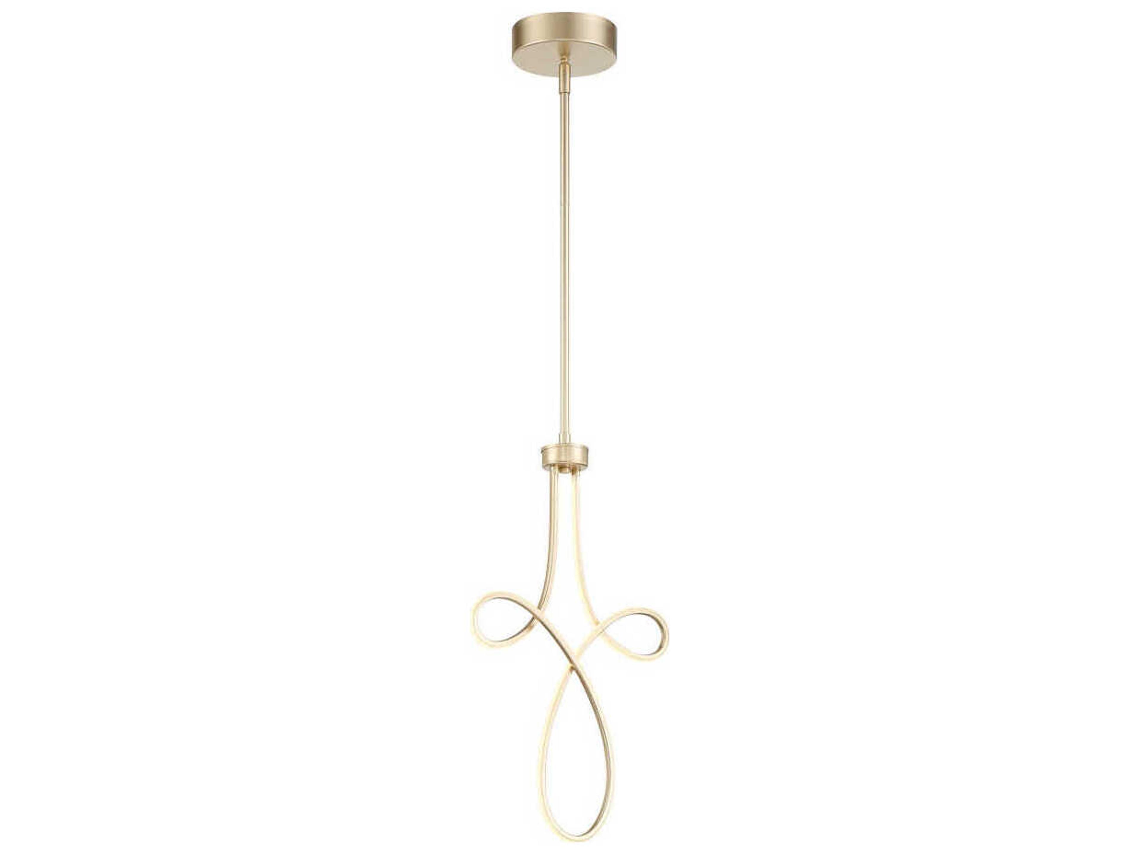 Astor LED Mini Pendant in Soft Gold