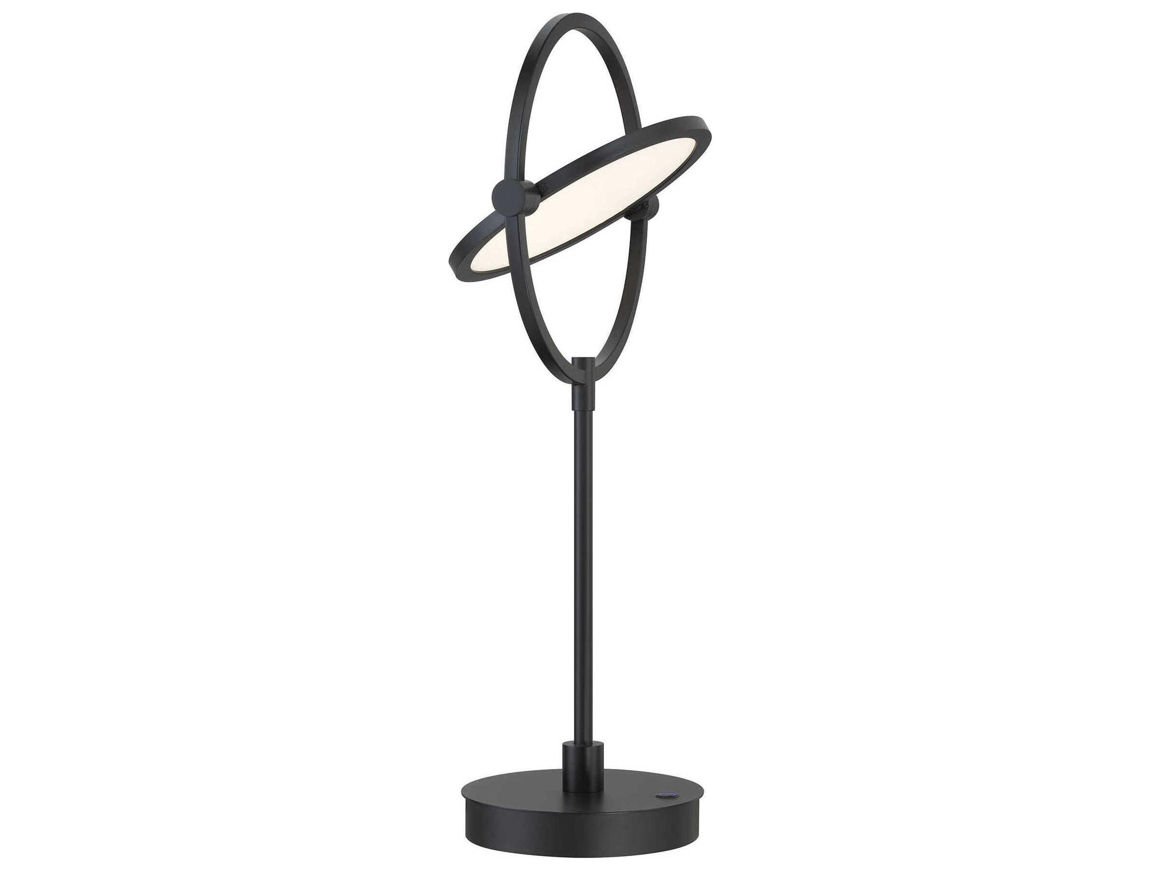George Kovacs Studio-23 Coal Acrylic Black LED Buffet Lamp