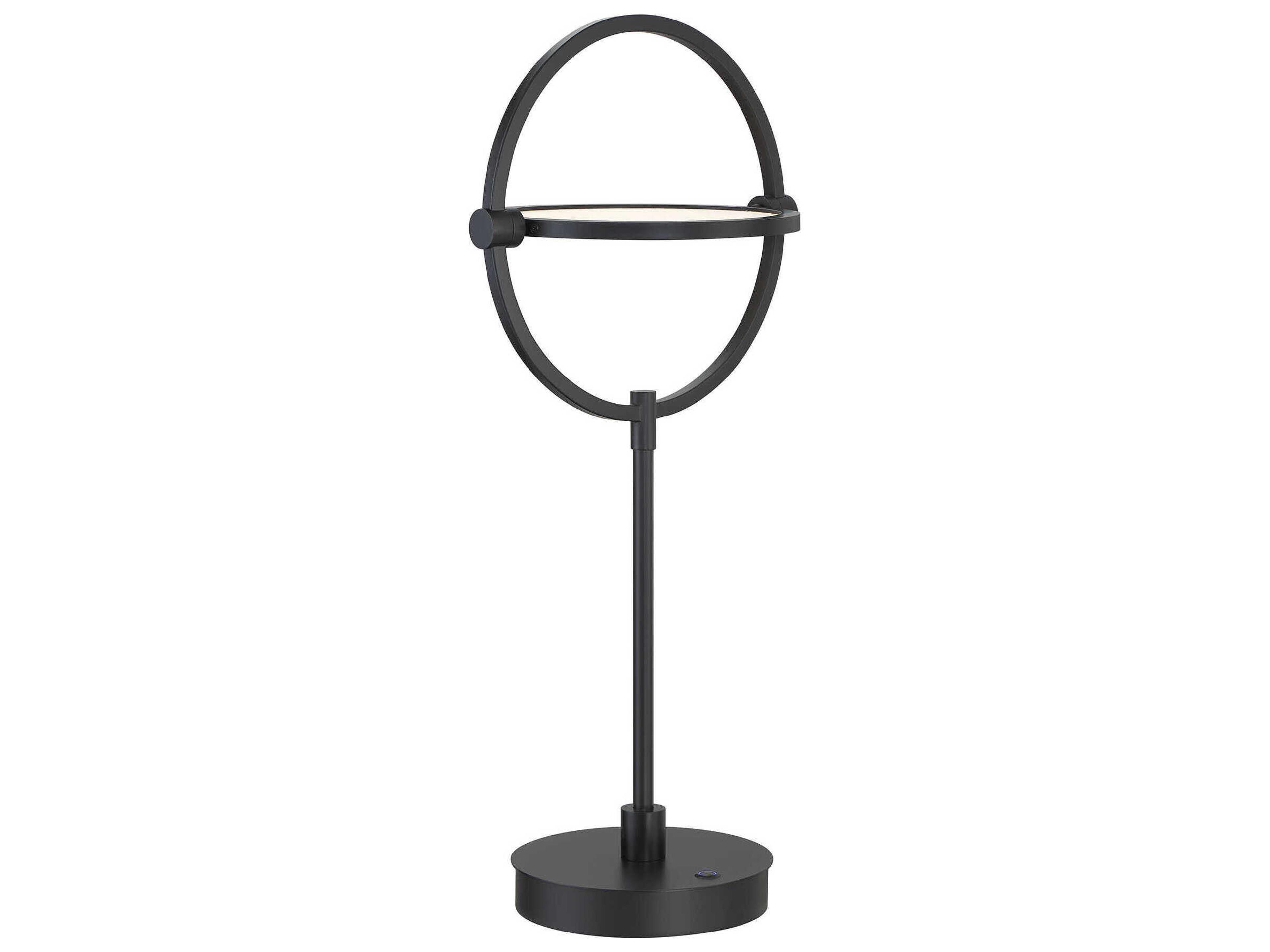 George Kovacs Studio-23 Coal Acrylic Black LED Buffet Lamp