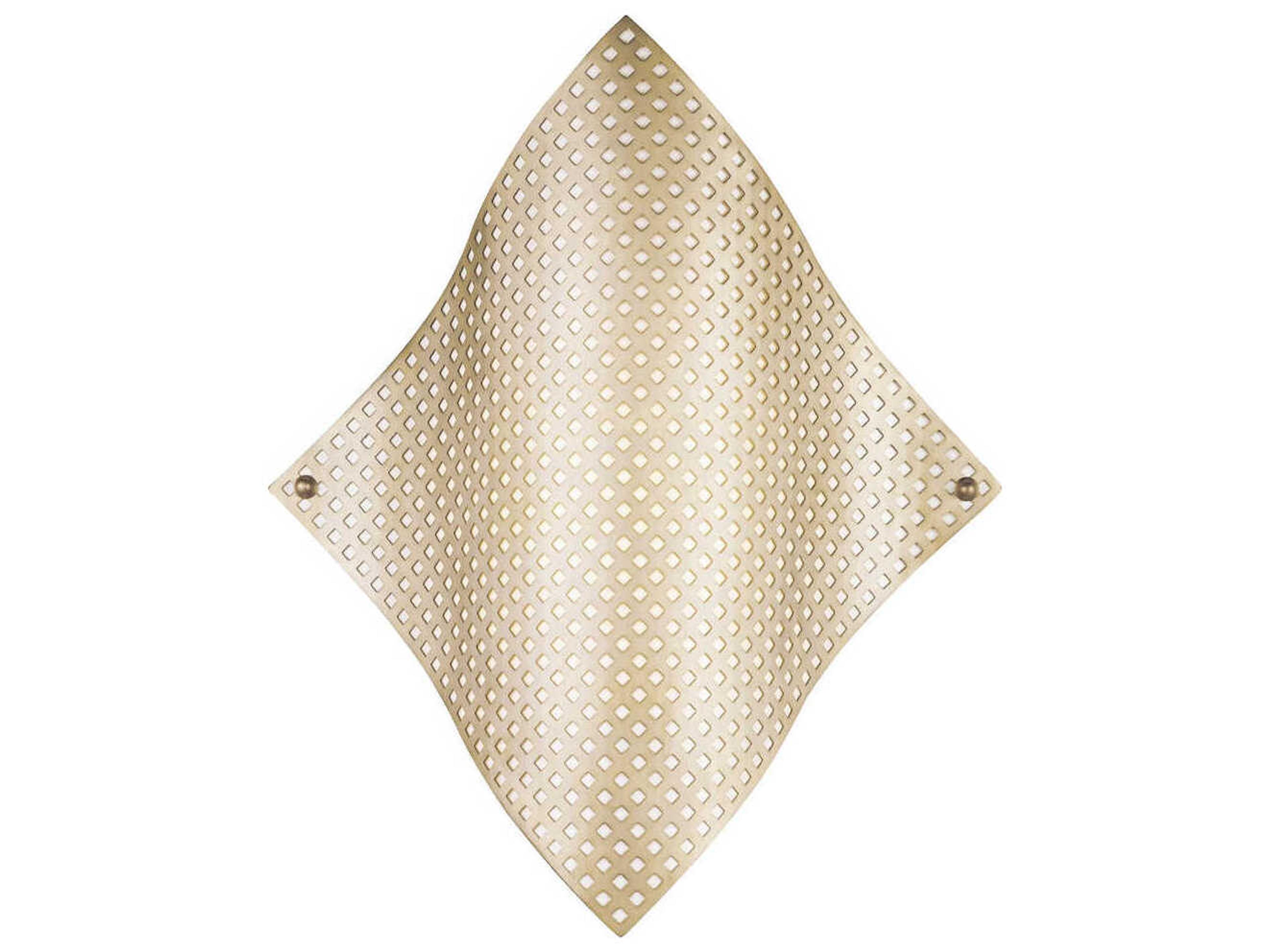 Grid 1-Light Sable Bronze Patina Wall Sconce