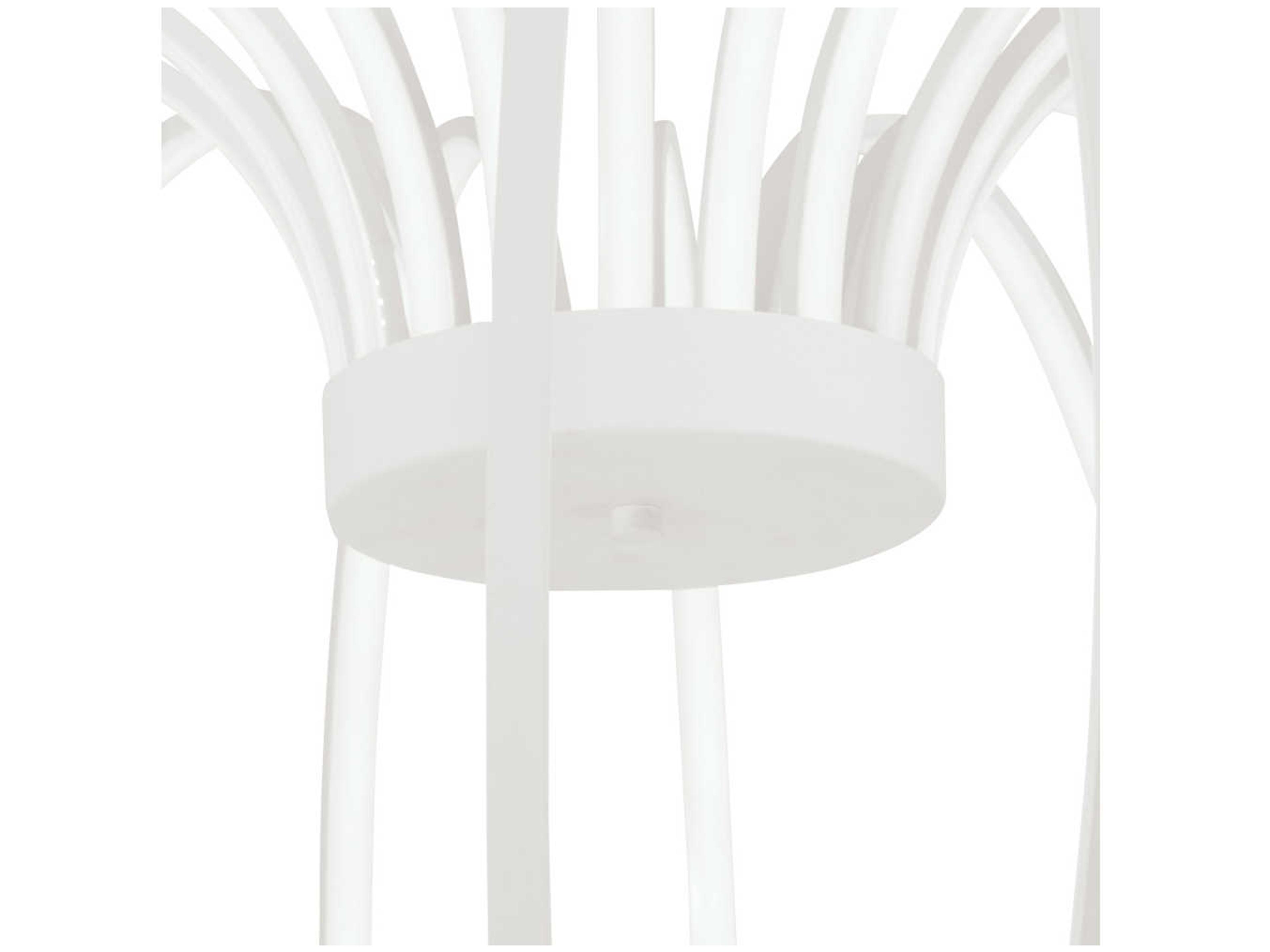 George Kovacs Snow Sprite 18-Light8-Light Matte White LED Geometric Pendant