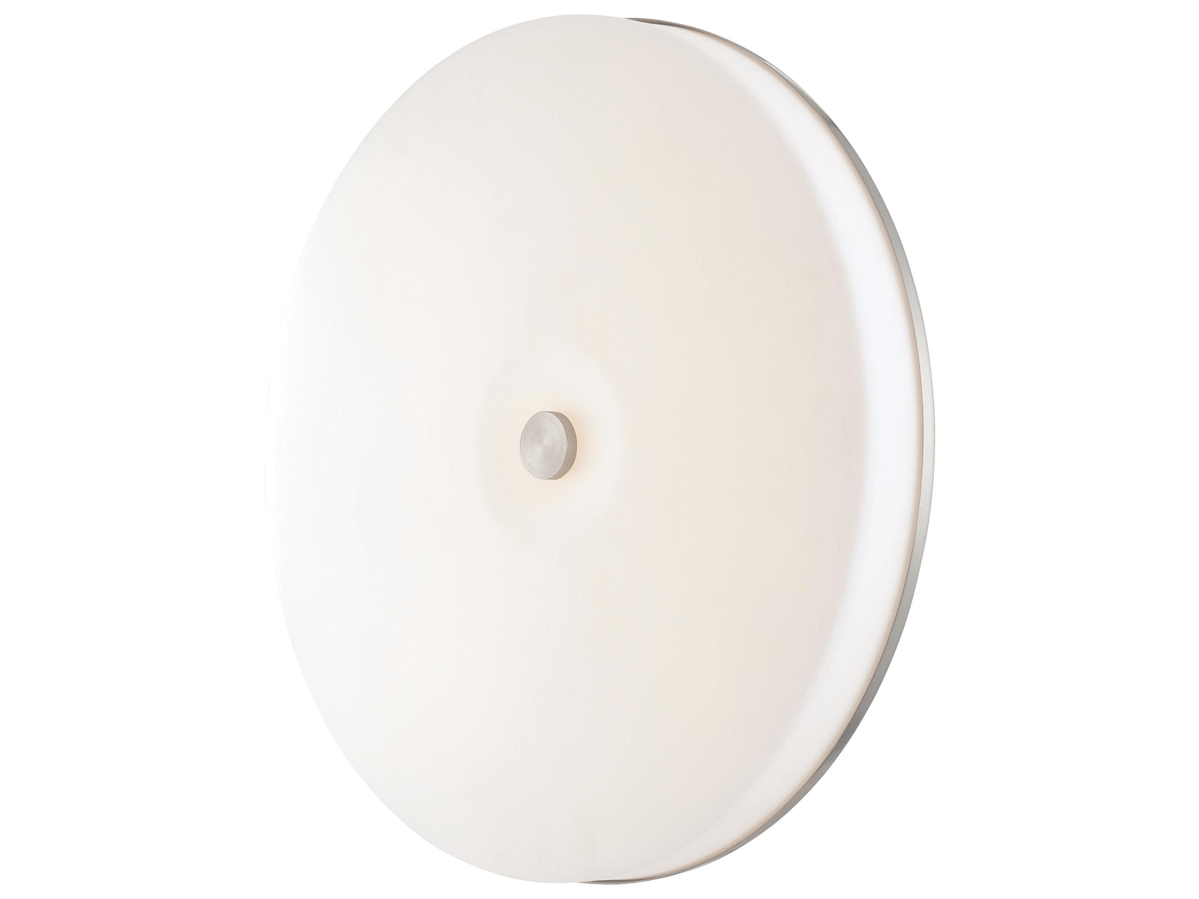 George Kovacs U.h.o. 1-Light Brushed Nickel LED Round Flush Mount