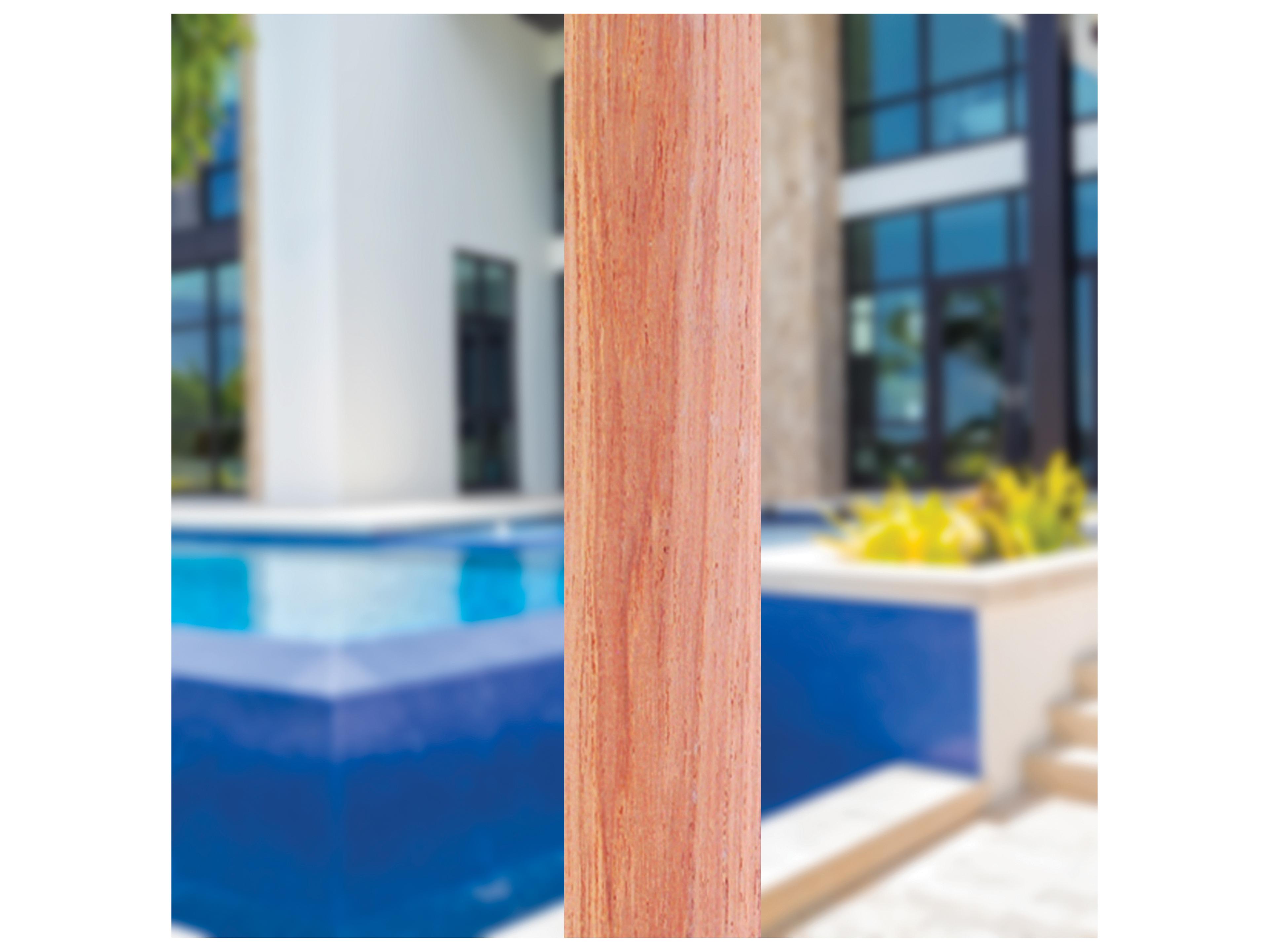 Galtech Quick Ship Teak 9 Foot Octagon Pulley Lift Outdoor Patio Umbrella