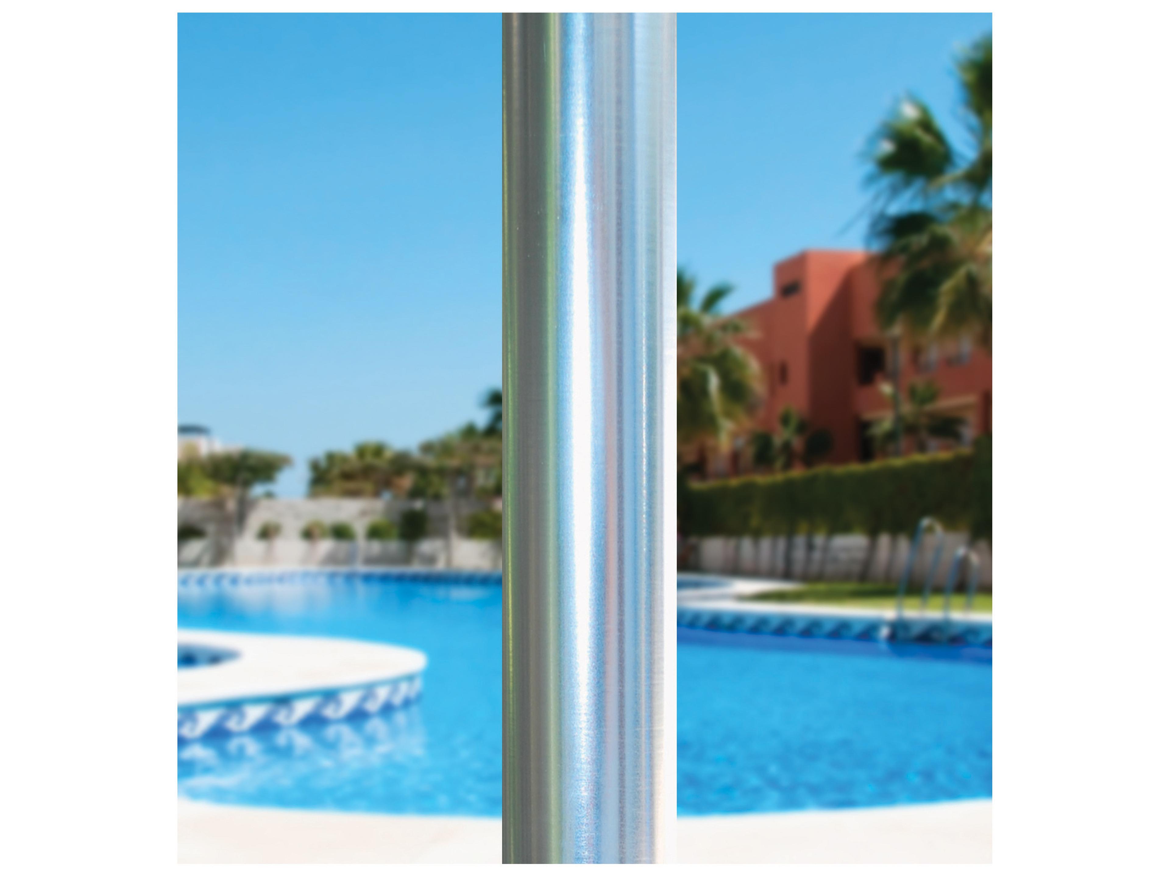 Galtech Quick Ship Commercial Aluminum 9 Foot Octagon Push Up Lift Outdoor Umbrella