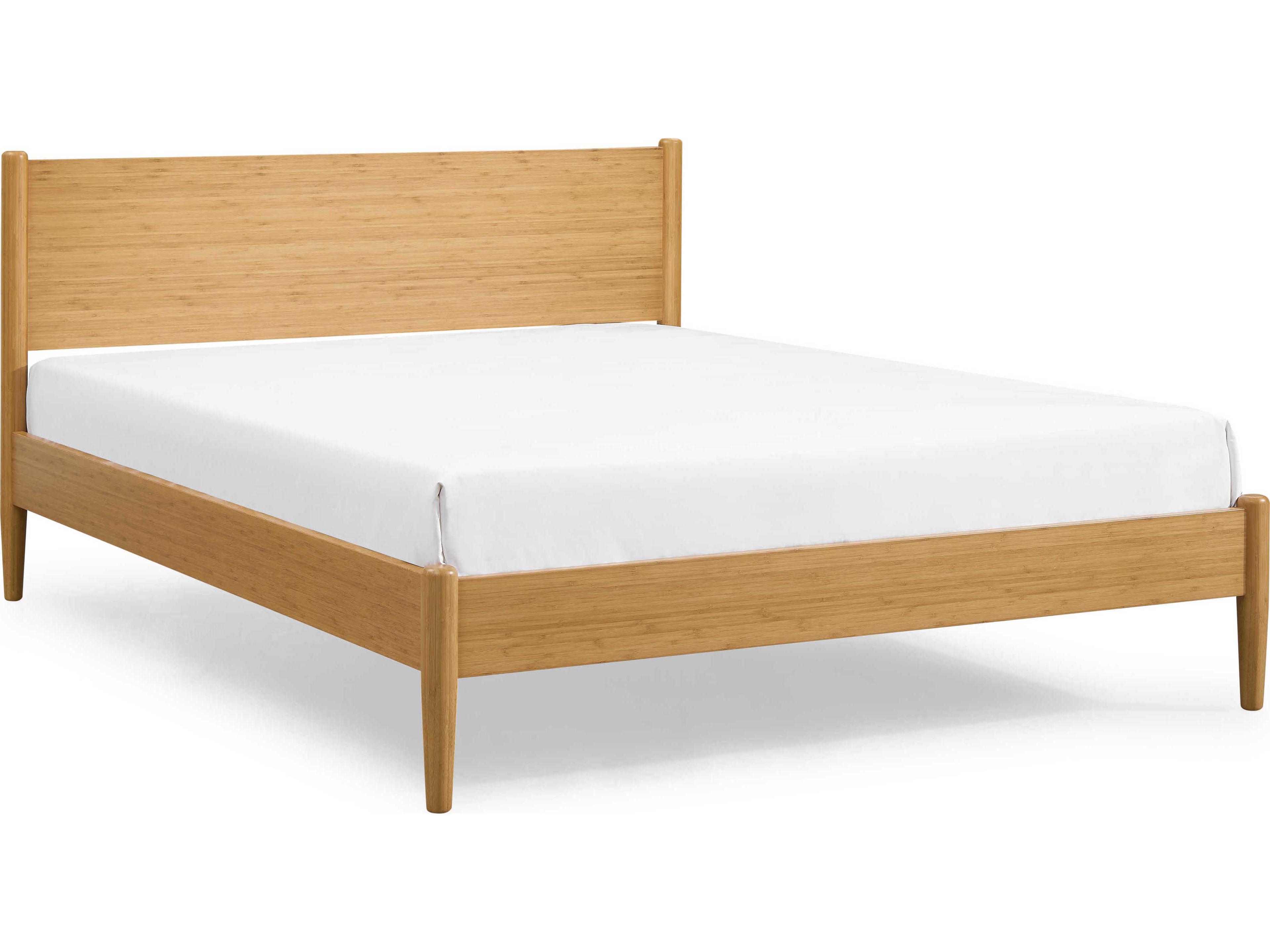 Greenington Eco Ridge Ria Eastern Caramelized Brown Bamboo Wood King Platform Bed