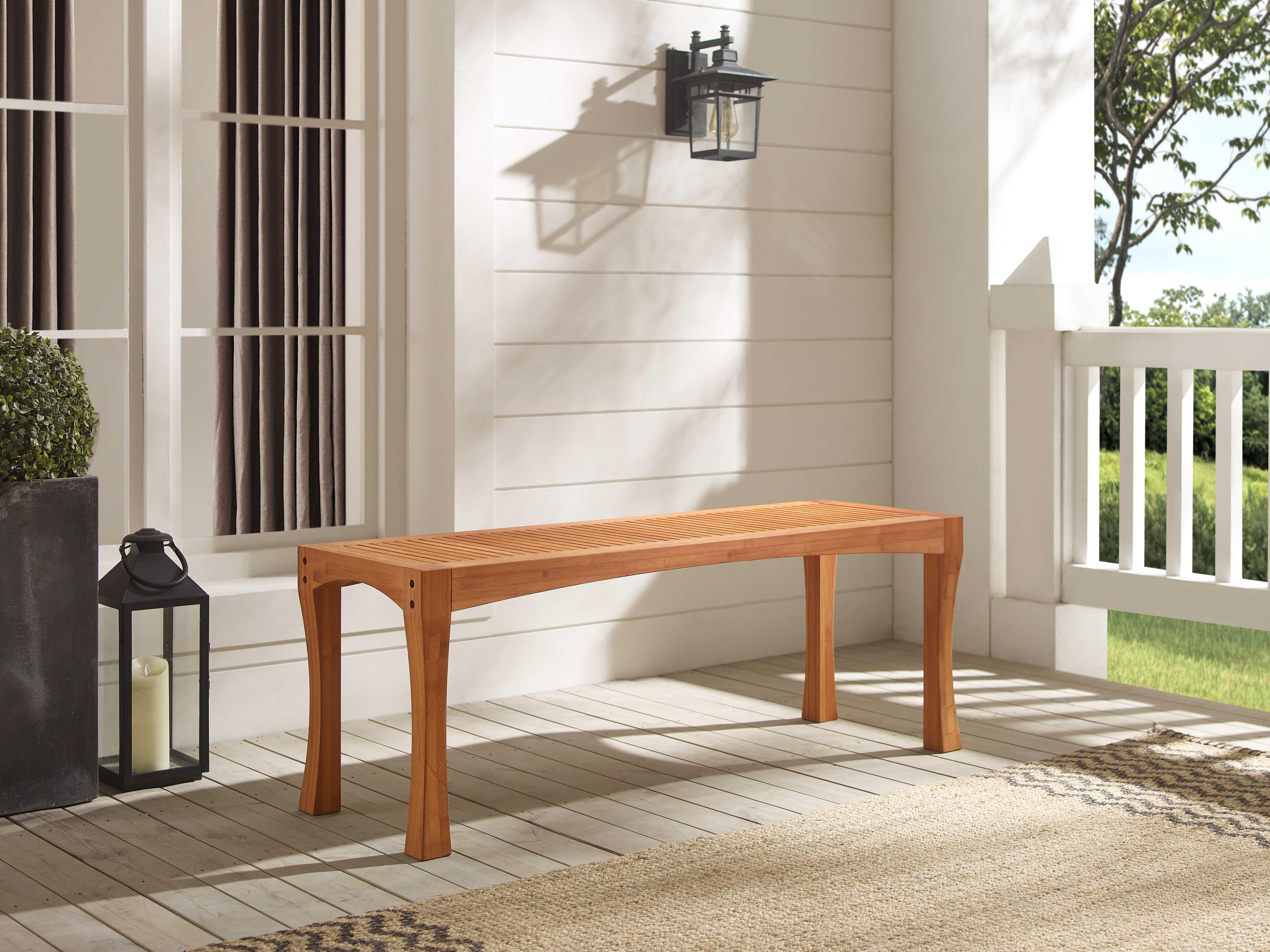 Greenington Newport Tuscan Brown Accent Bench