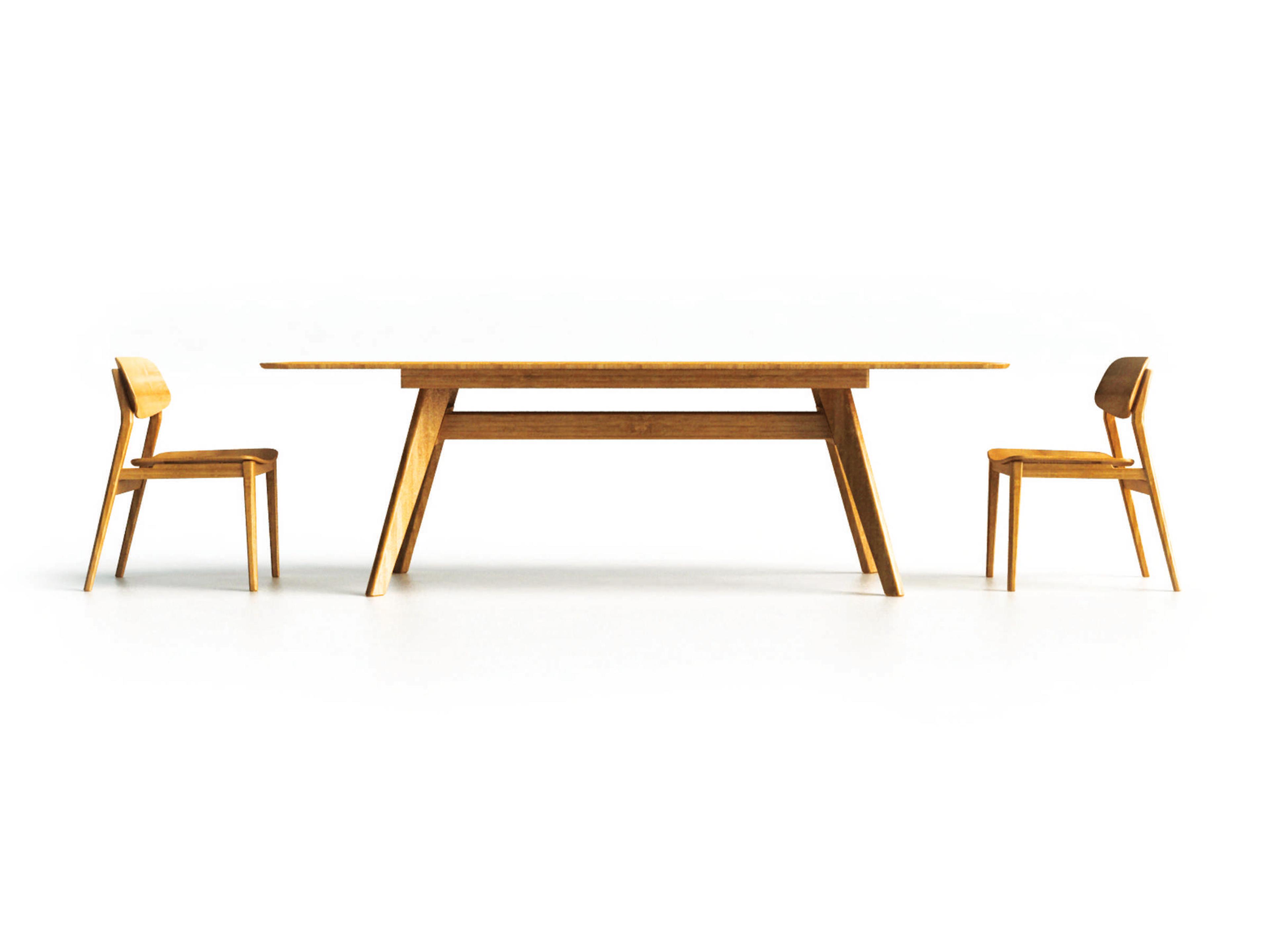 Greenington Currant Extendable Rectangular Wood Caramelized Dining Table