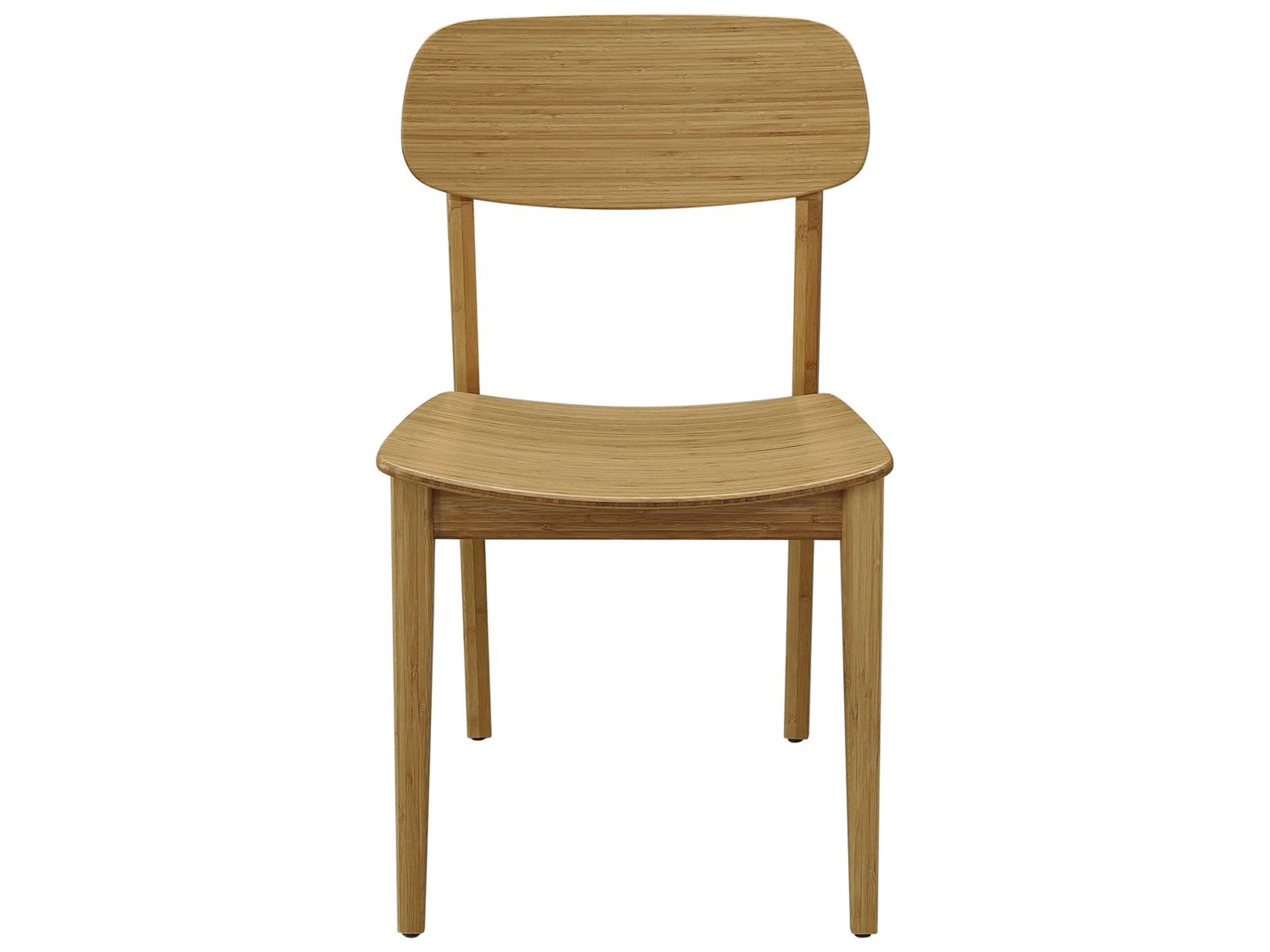 Greenington Currant Bamboo Wood Brown Side Dining Chair