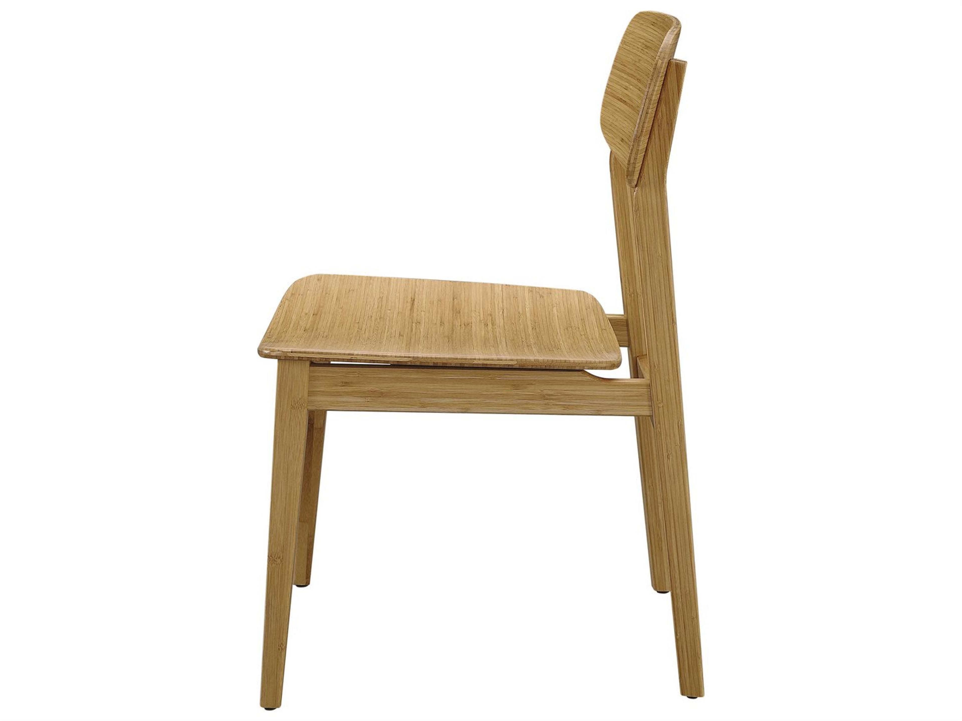 Greenington Currant Bamboo Wood Brown Side Dining Chair