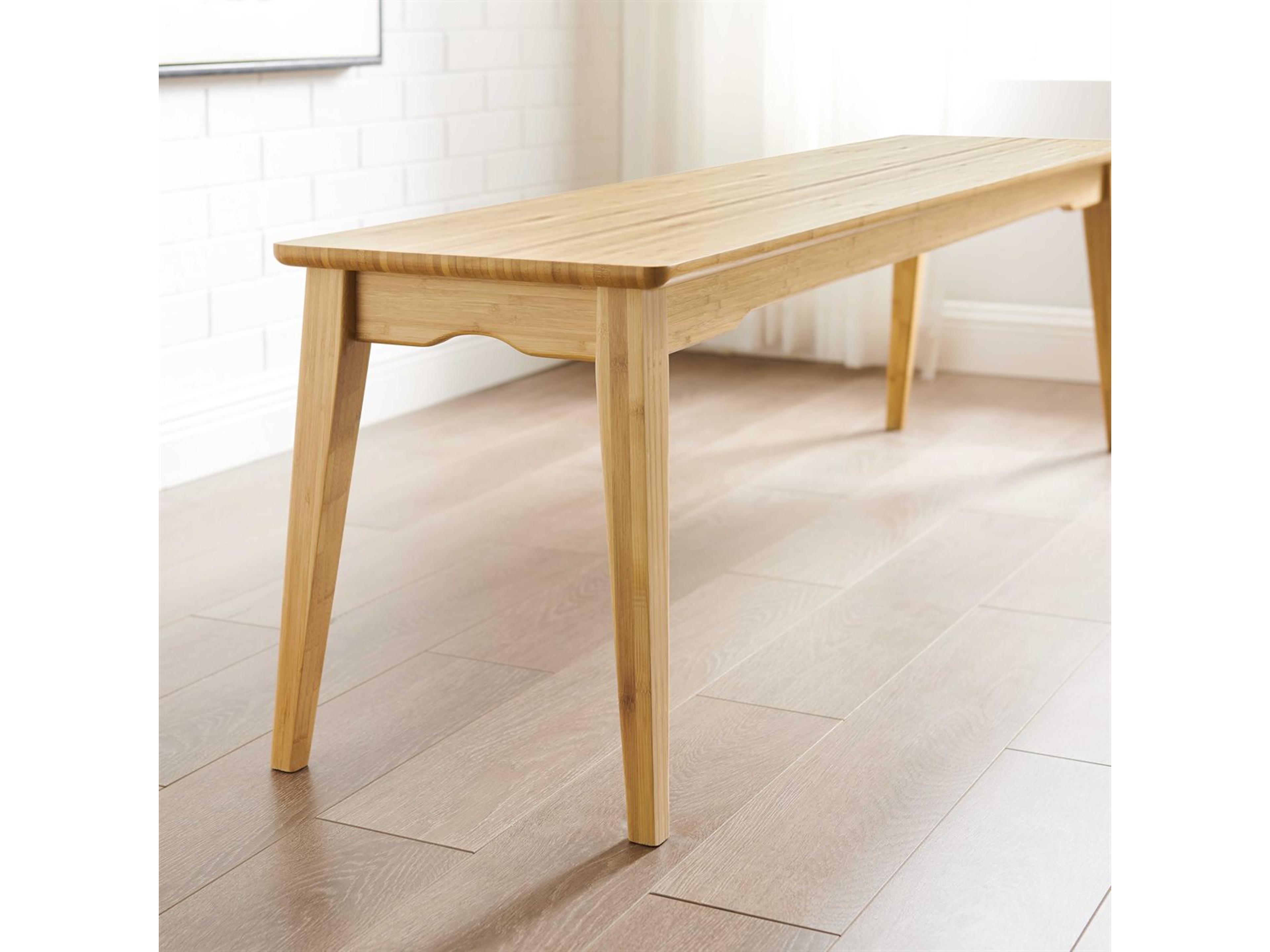 Greenington Currant Caramelized Brown Accent Bench