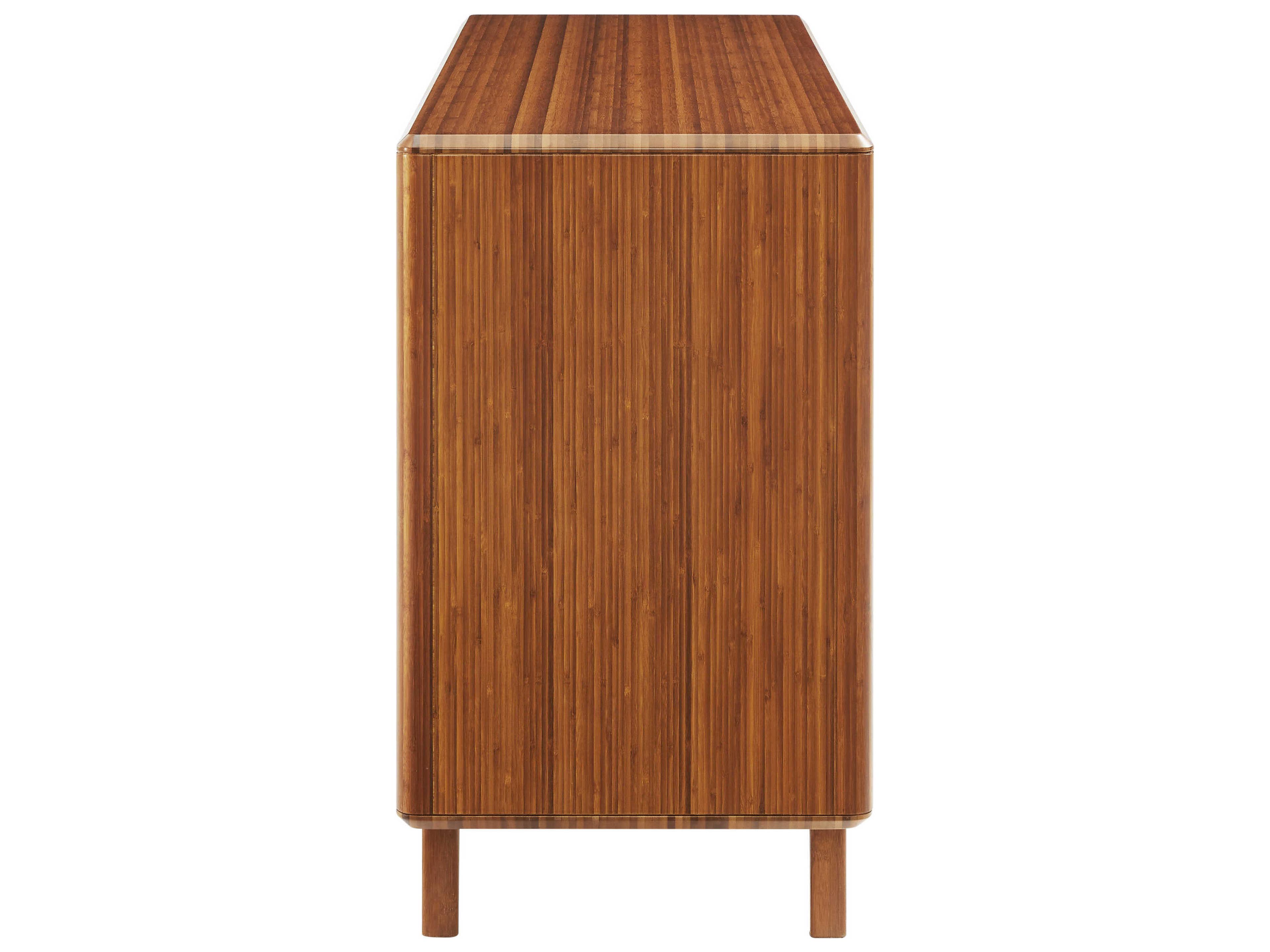 Greenington Currant 6-Drawers Brown Bamboo Wood Double Dresser