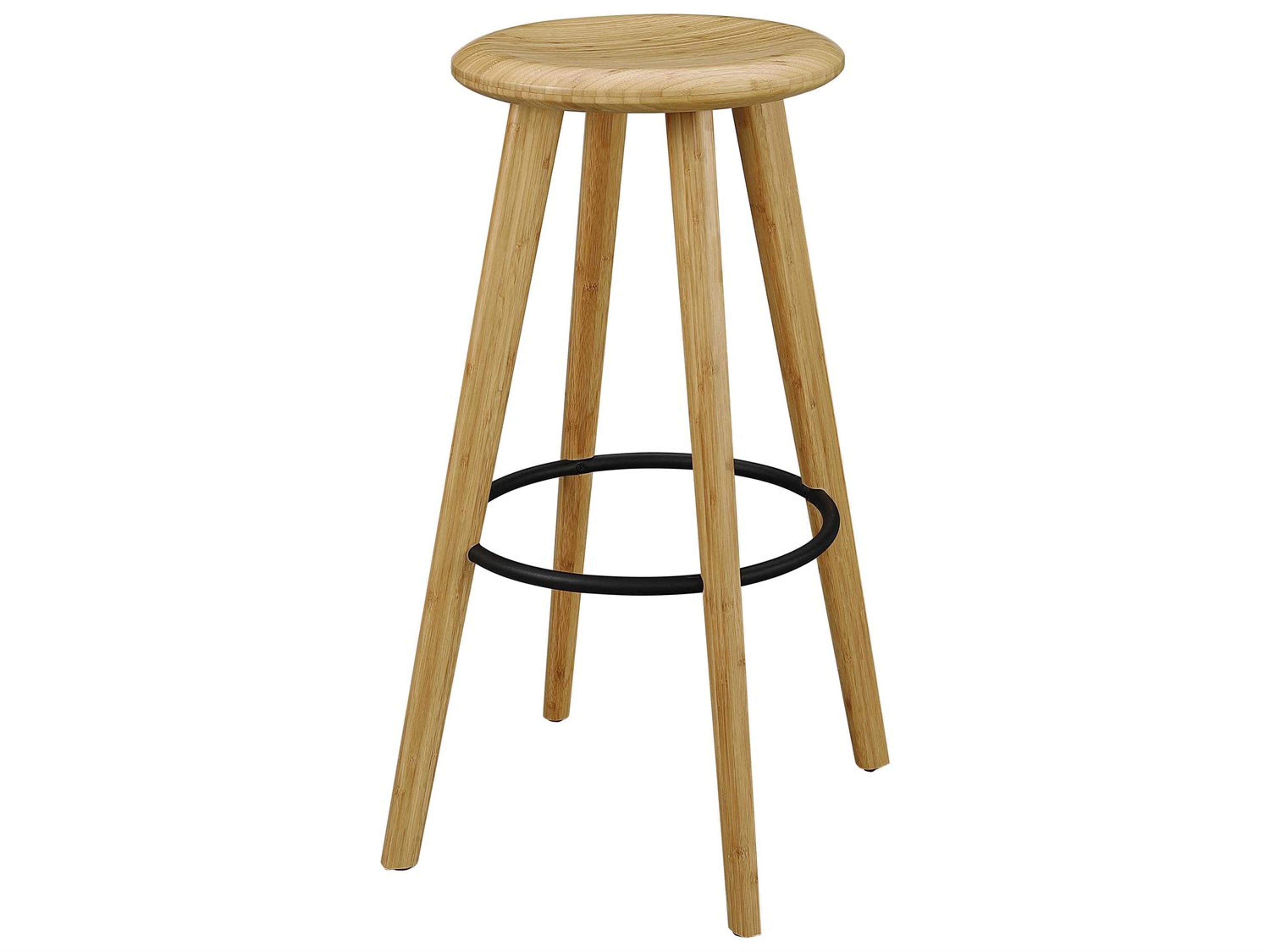 Greenington Mimosa Bamboo Wood Caramelized Bar Stool