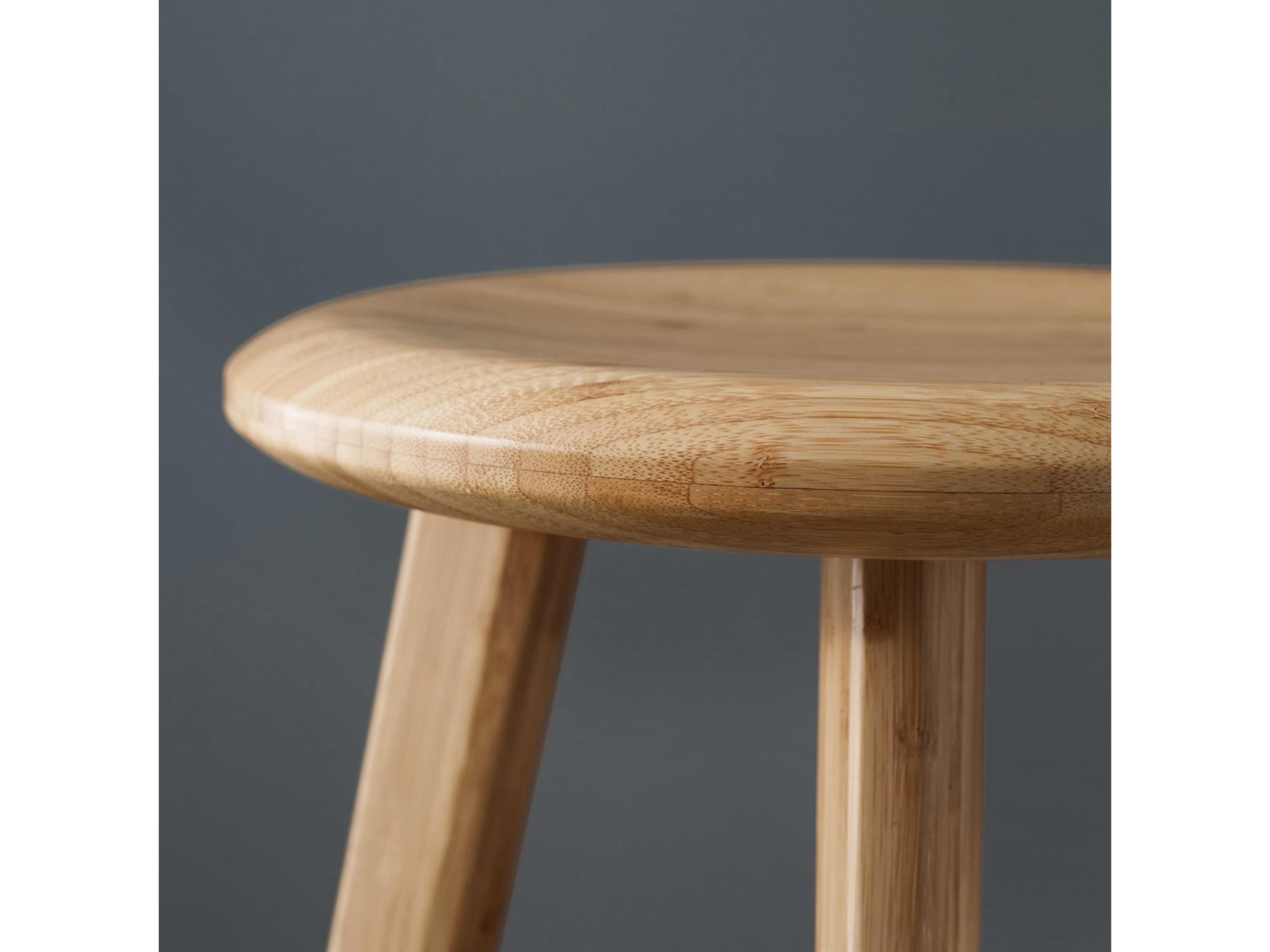 Greenington Mimosa Bamboo Wood Caramelized Bar Stool