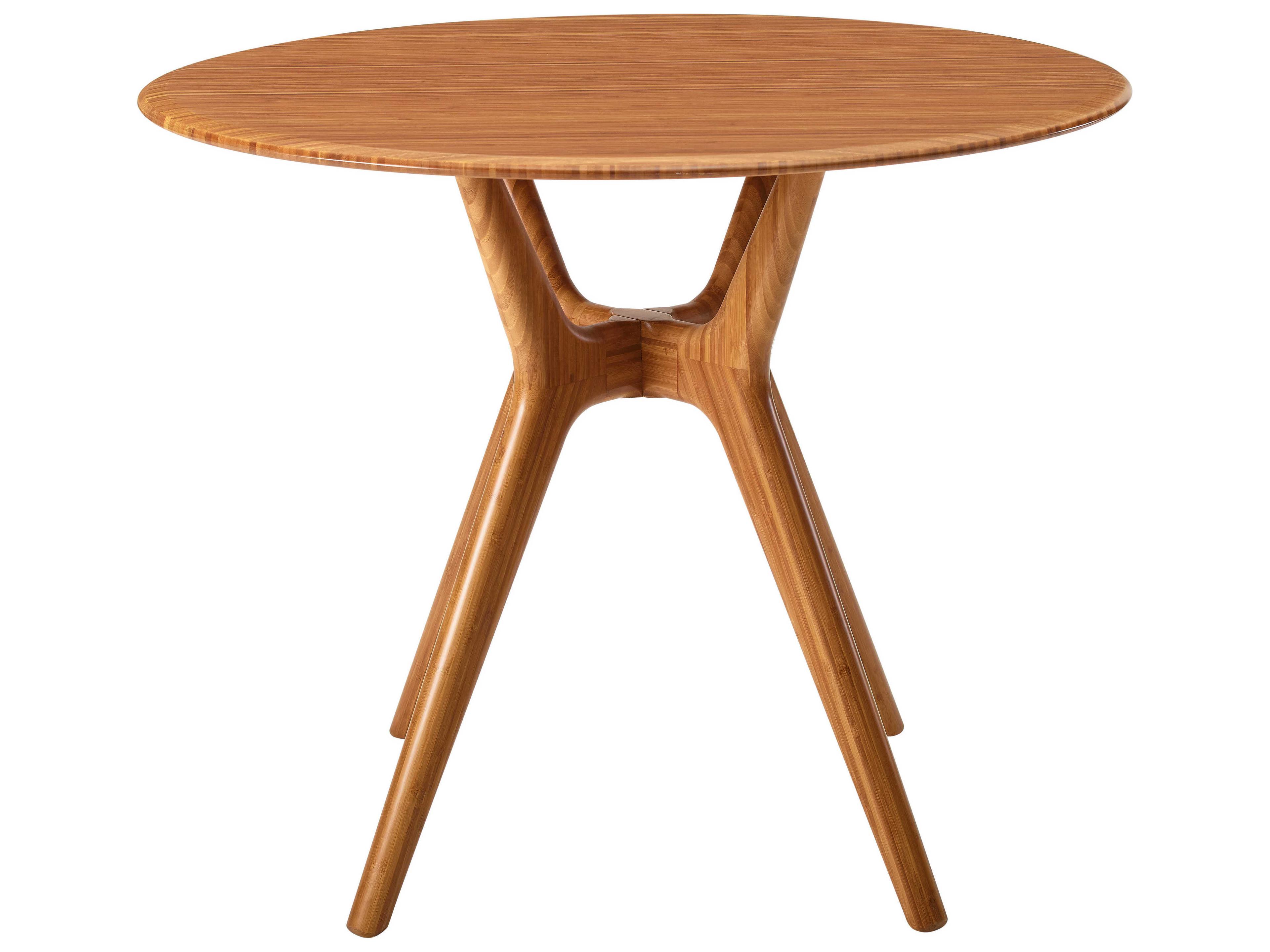 Sitka Round Dining Table 36-Inch Amber