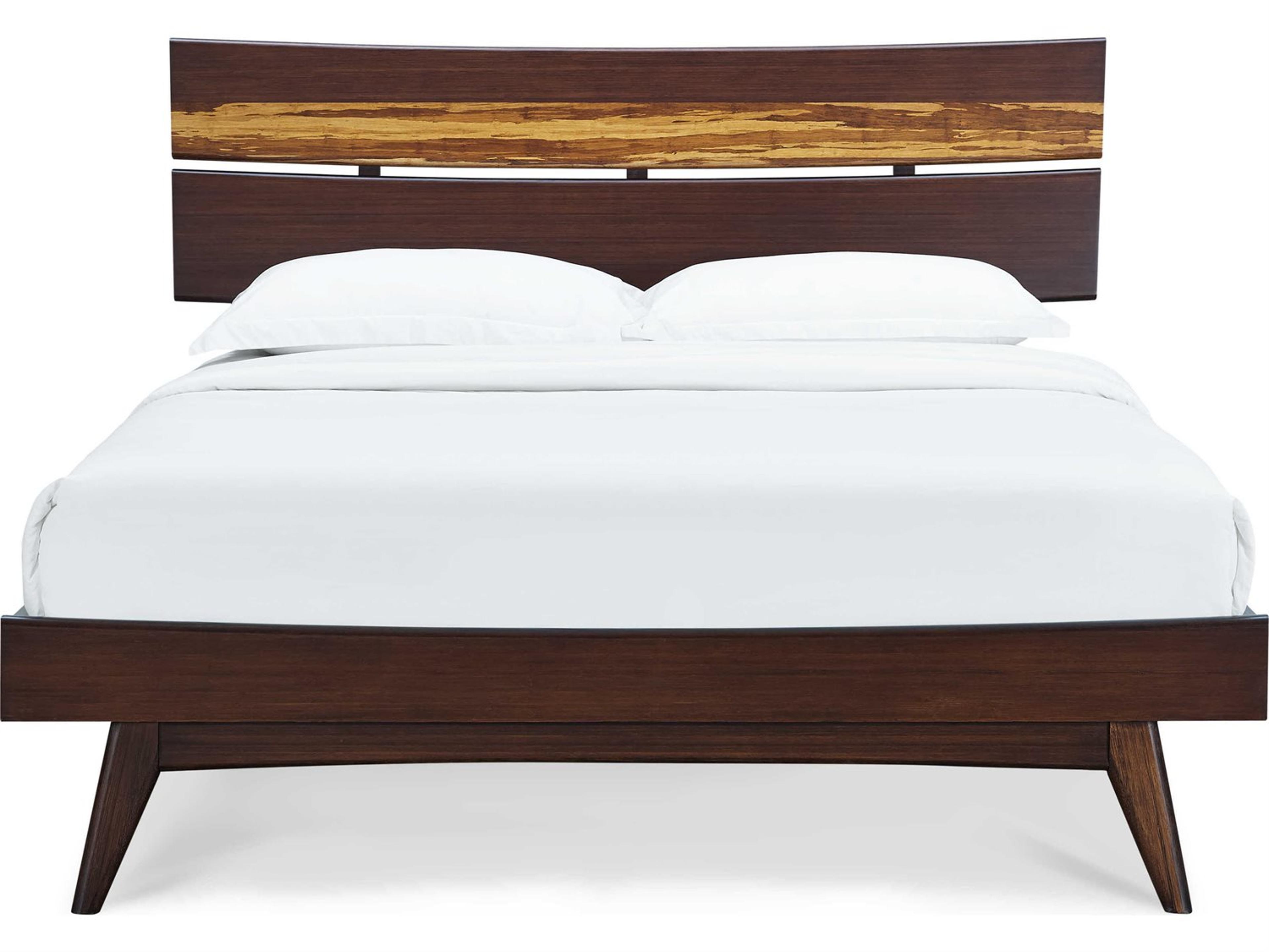 Greenington Azara Sable Brown Bamboo Wood Queen Platform Bed