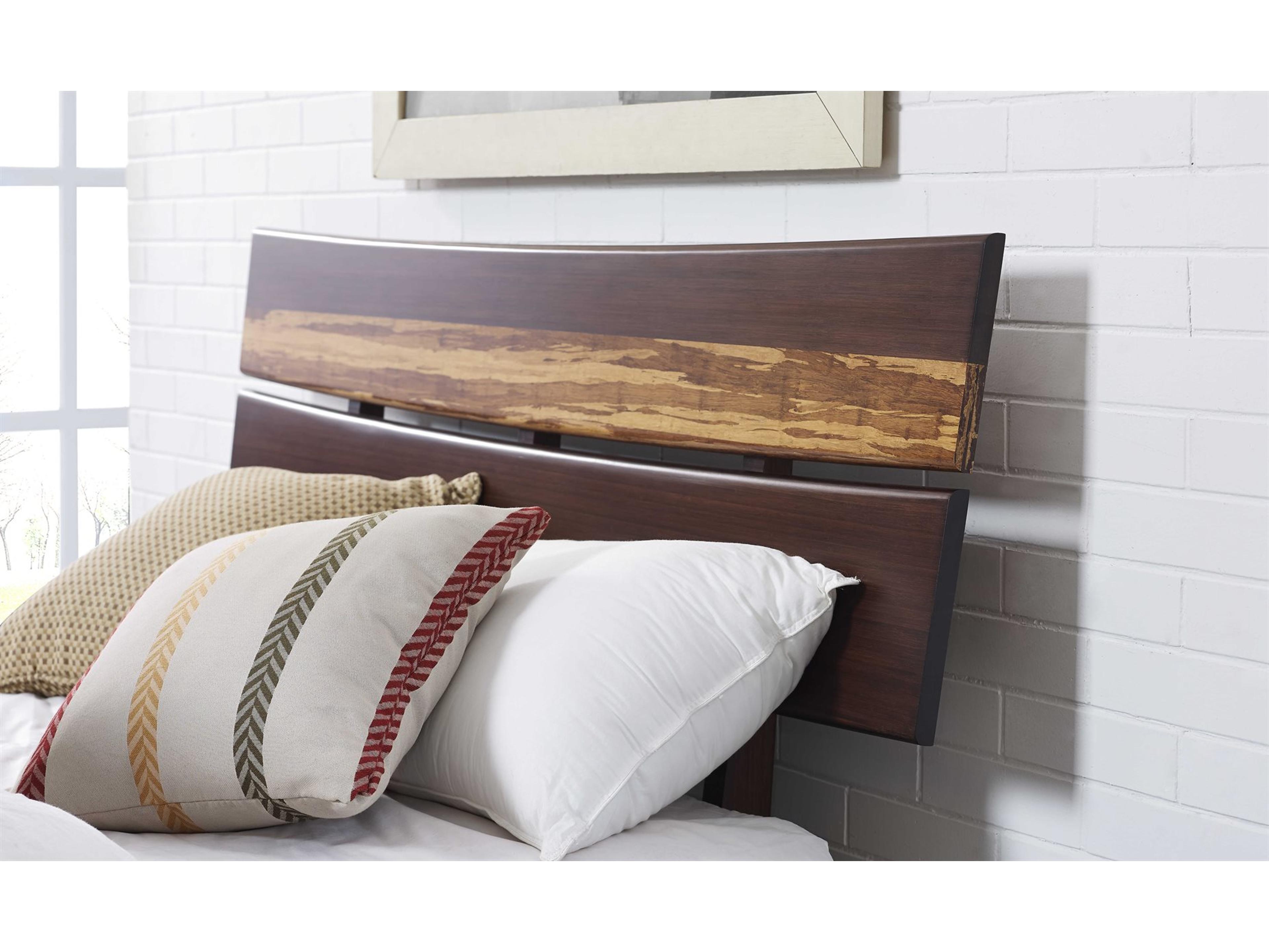 Greenington Azara Sable Brown Bamboo Wood Queen Platform Bed