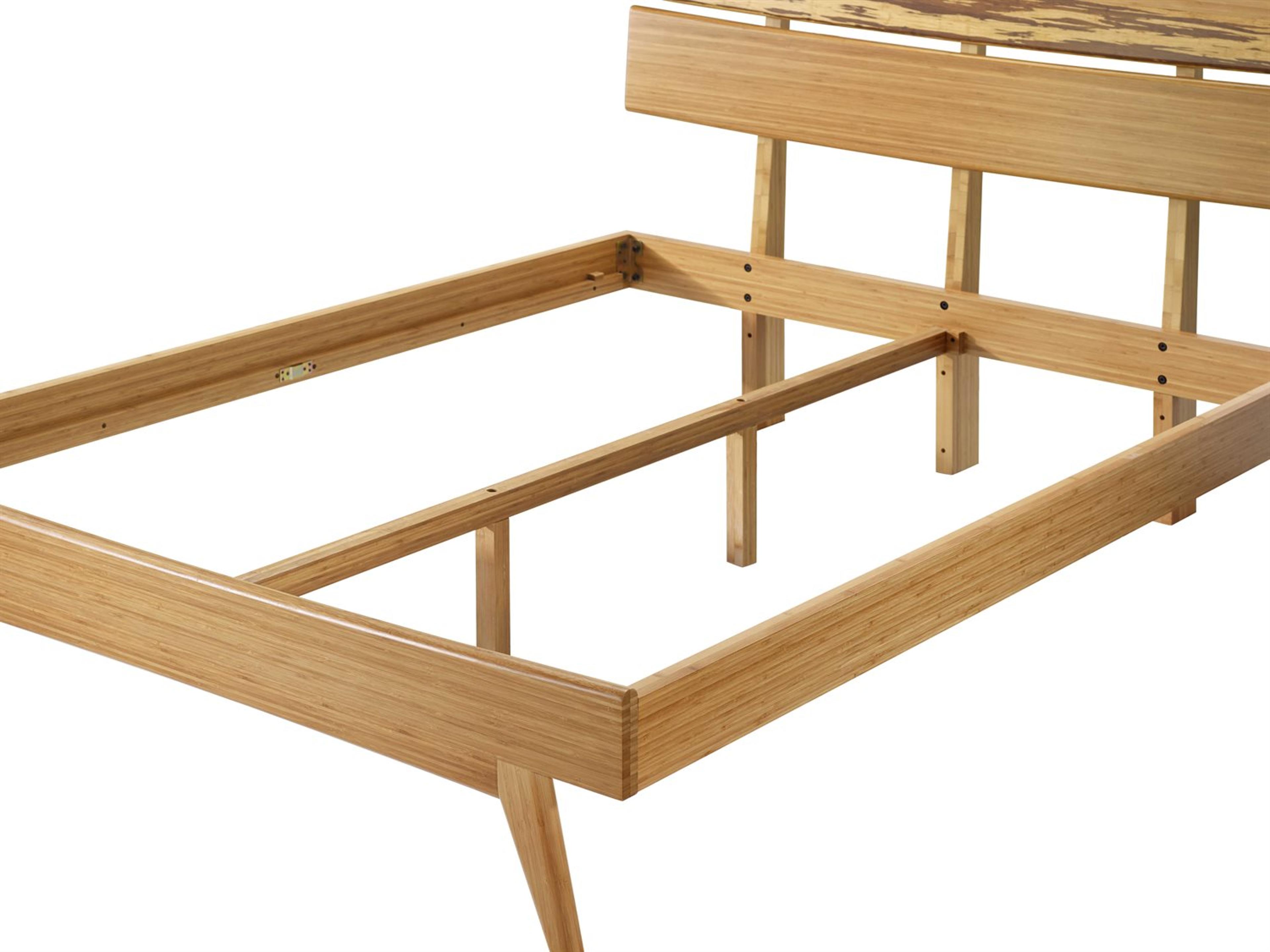 Greenington Azara Caramelized Beige Bamboo Wood King Panel Bed