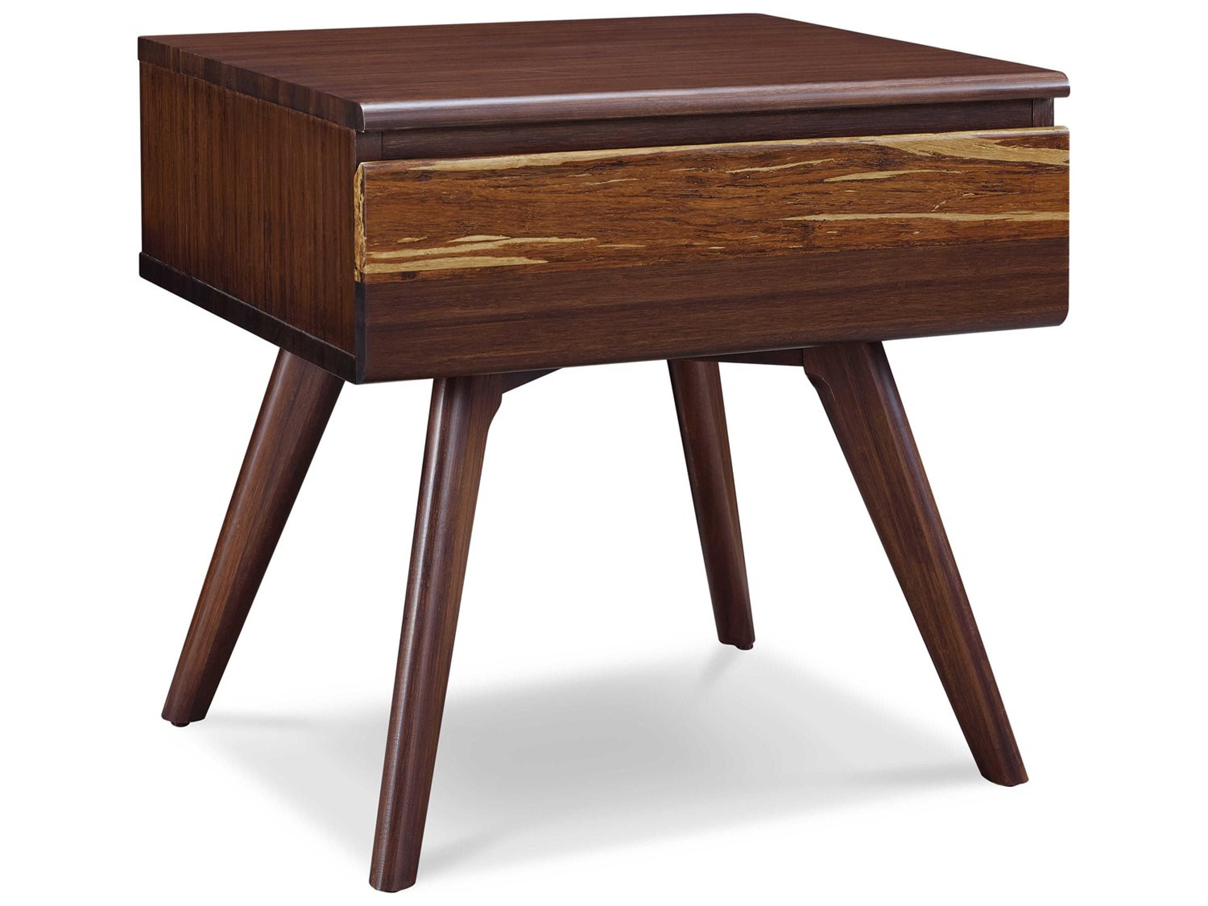 Azara 1-Drawer Nightstand in Sable Finish