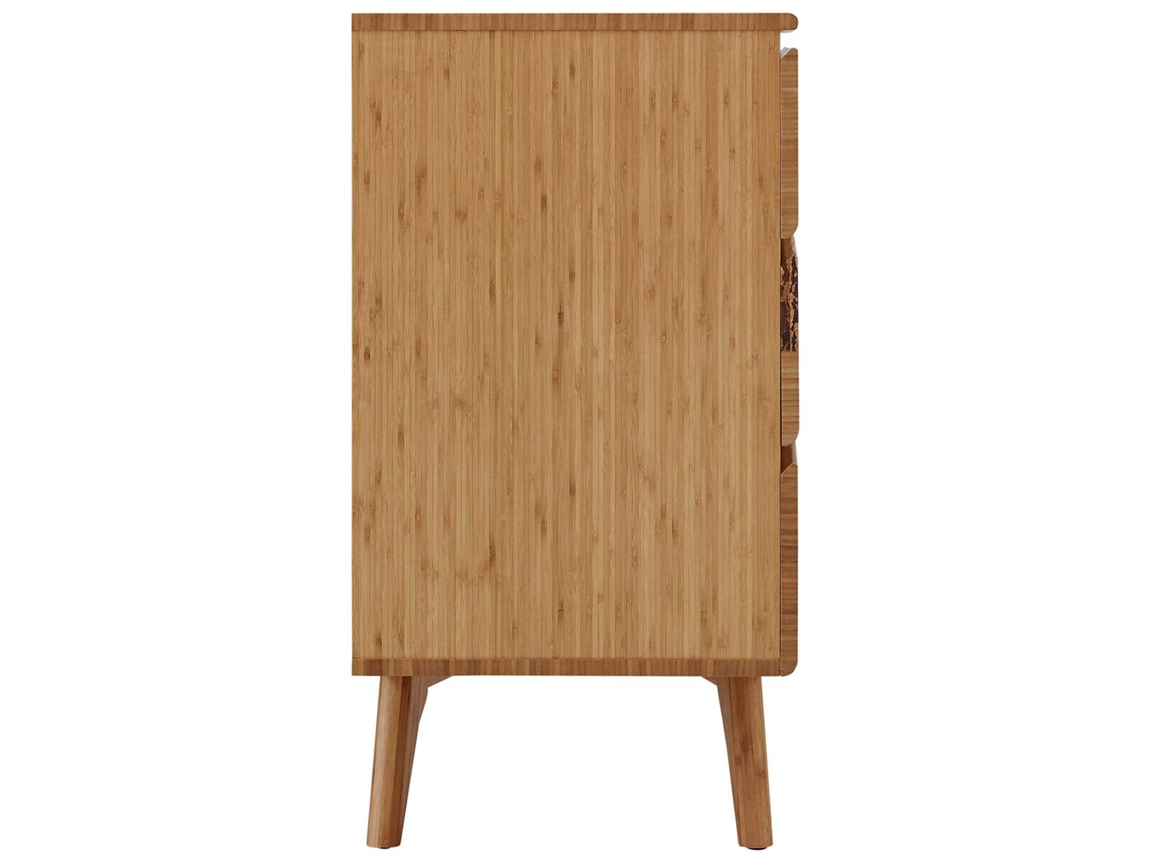 Greenington Azara 6-Drawers Brown Bamboo Wood Double Dresser