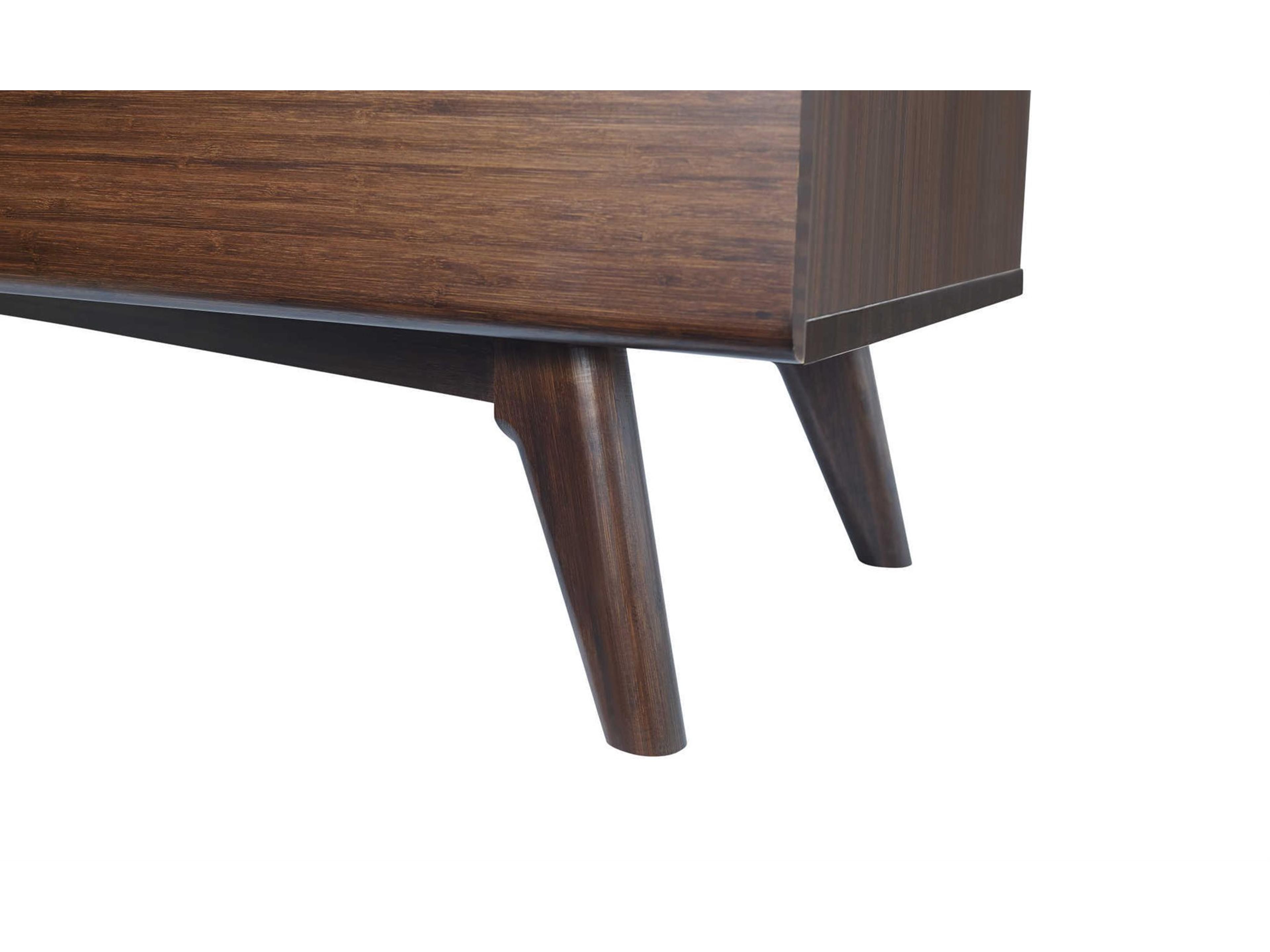 Greenington Azara 6-Drawers Brown Bamboo Wood Double Dresser