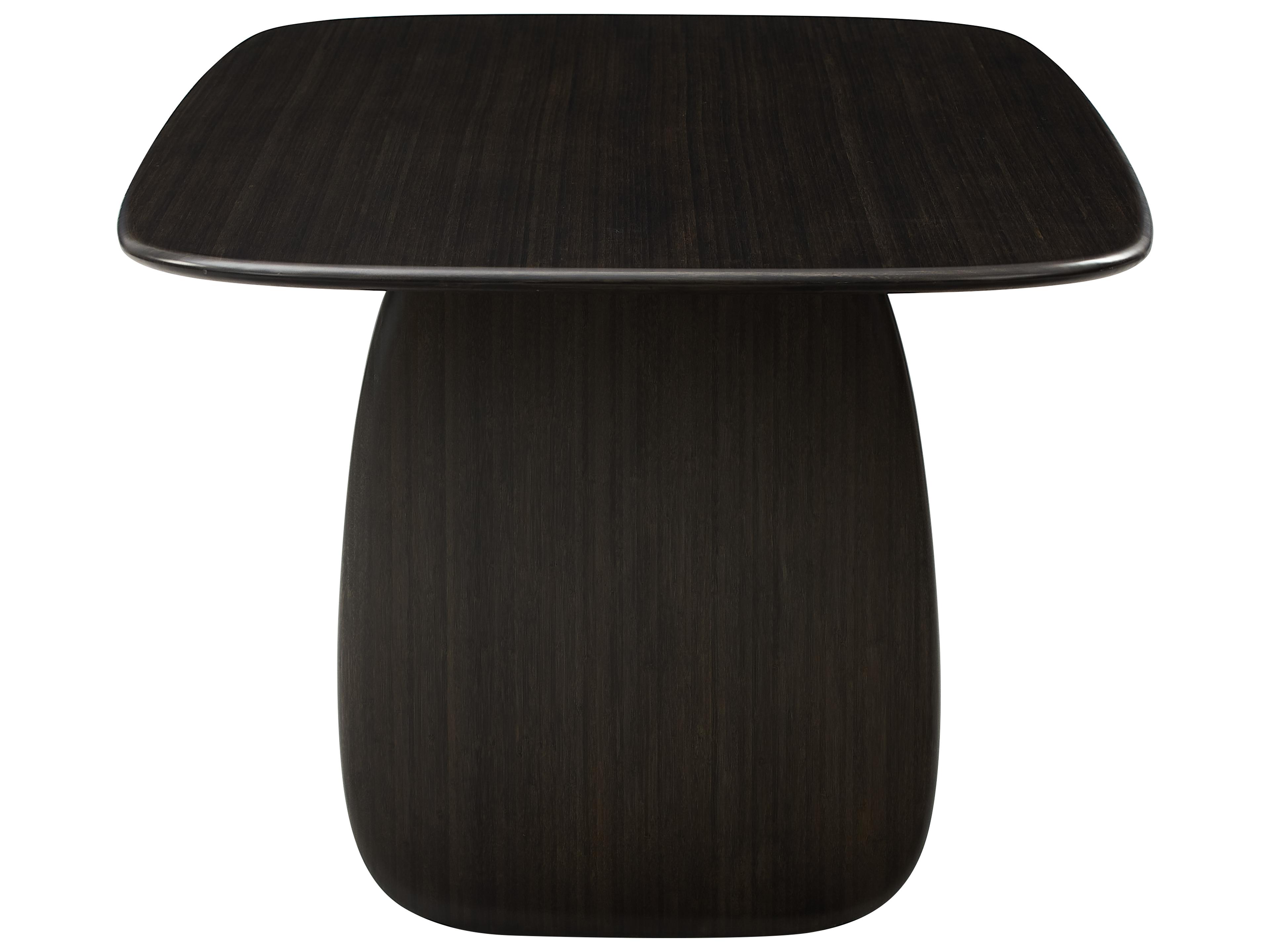 Greenington Aria Rectangular Bamboo Caviar Dining Table