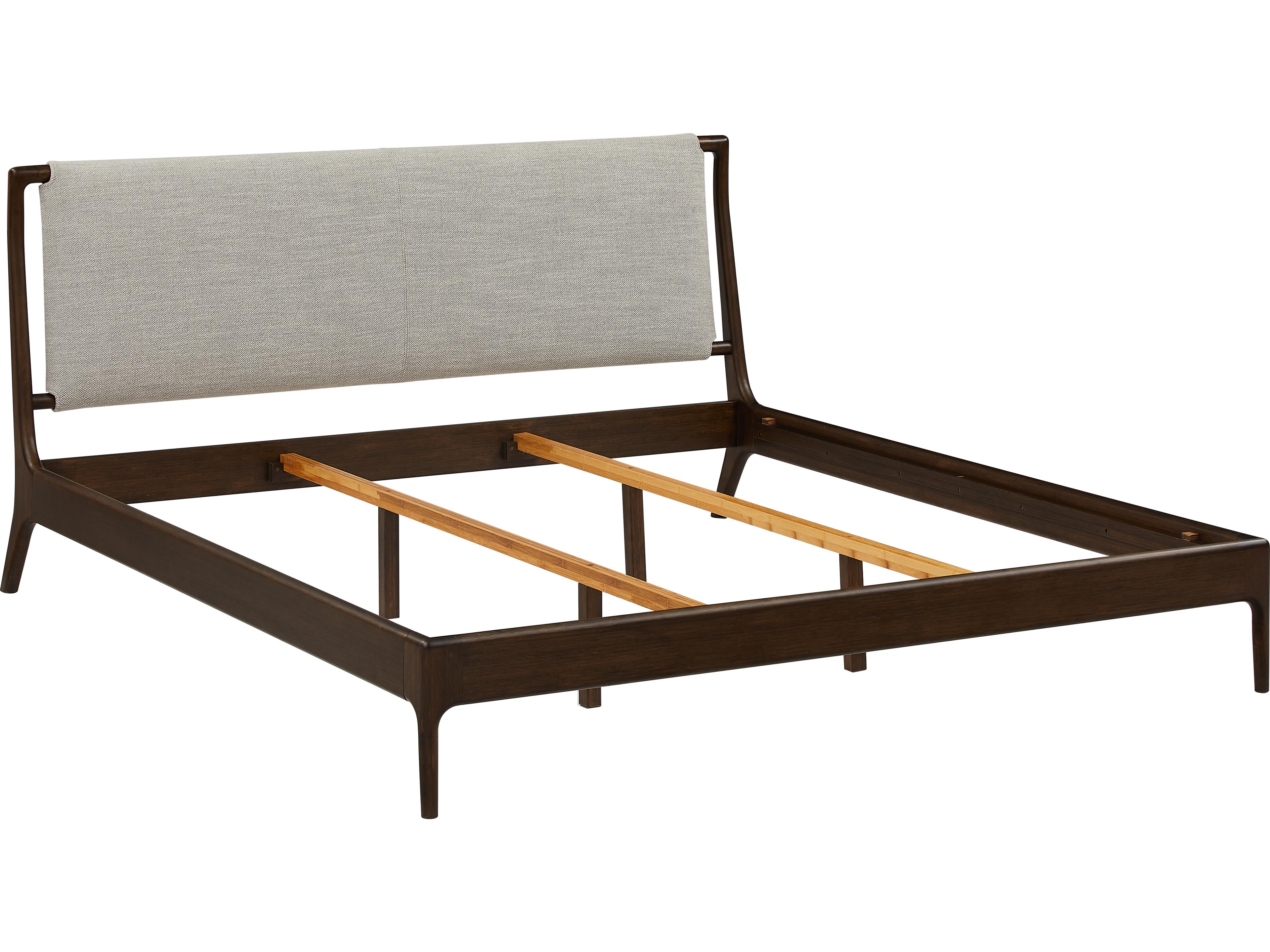 Greenington Catalina Black Walnut Bamboo Wood Queen Platform Bed