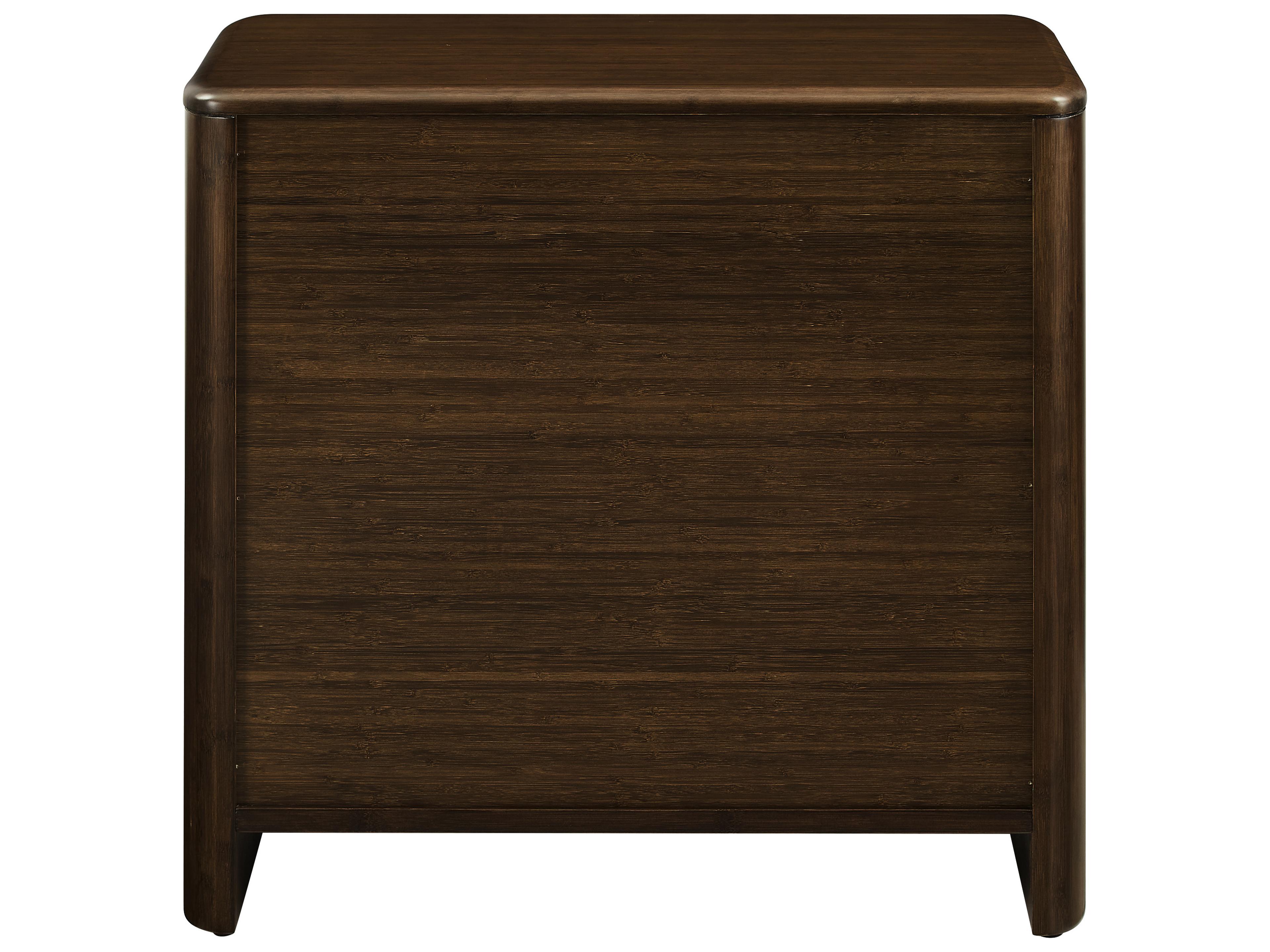 Greenington Catalina 1-Drawer Brown Bamboo Wood Nightstand