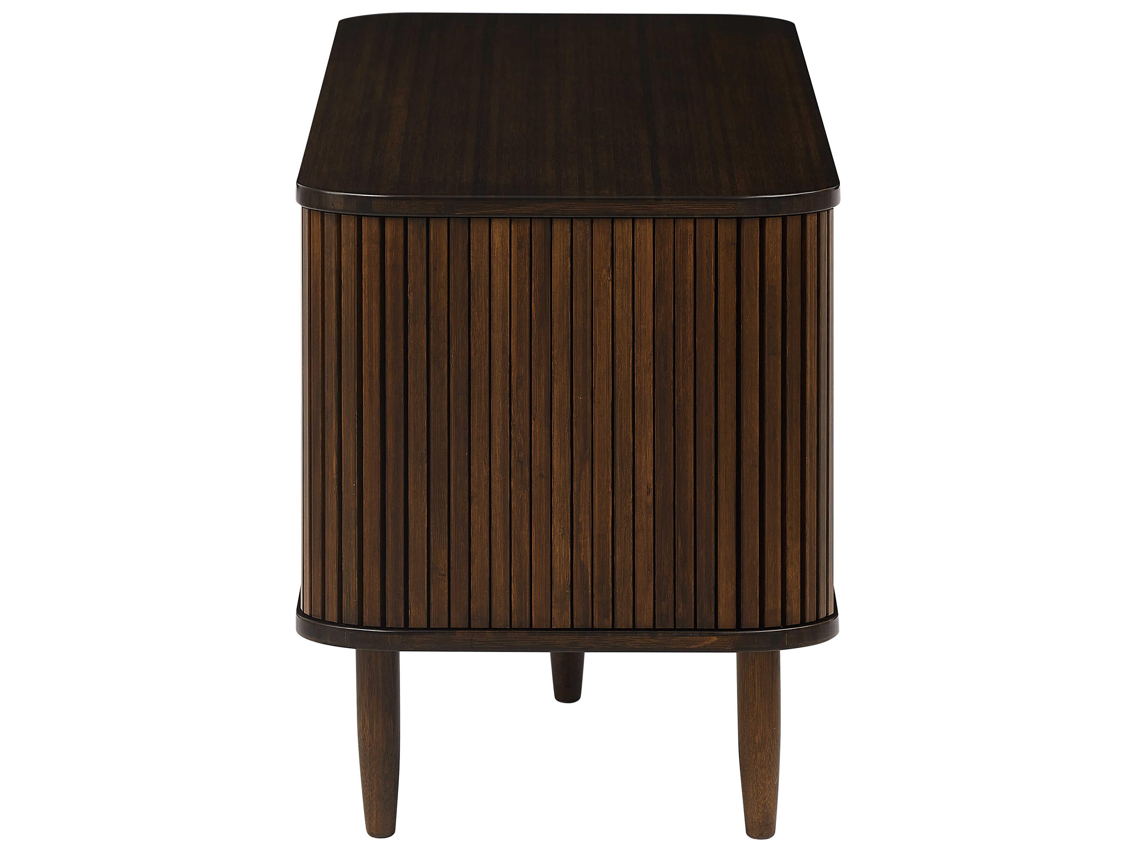 Greenington Carmel Rectangular Bamboo Black Walnut Console Table