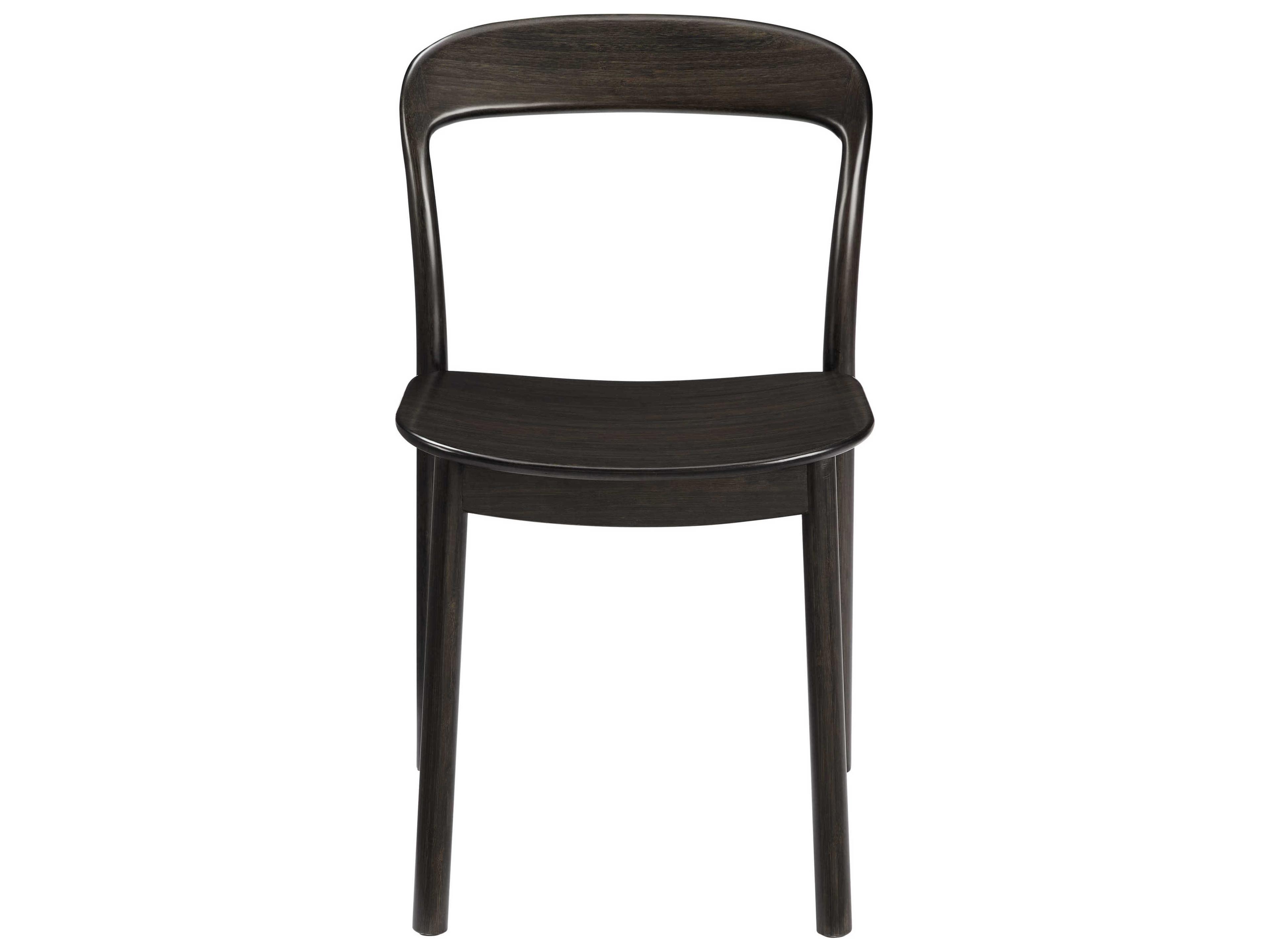 Greenington Hanna Bamboo Wood Black Side Dining Chair