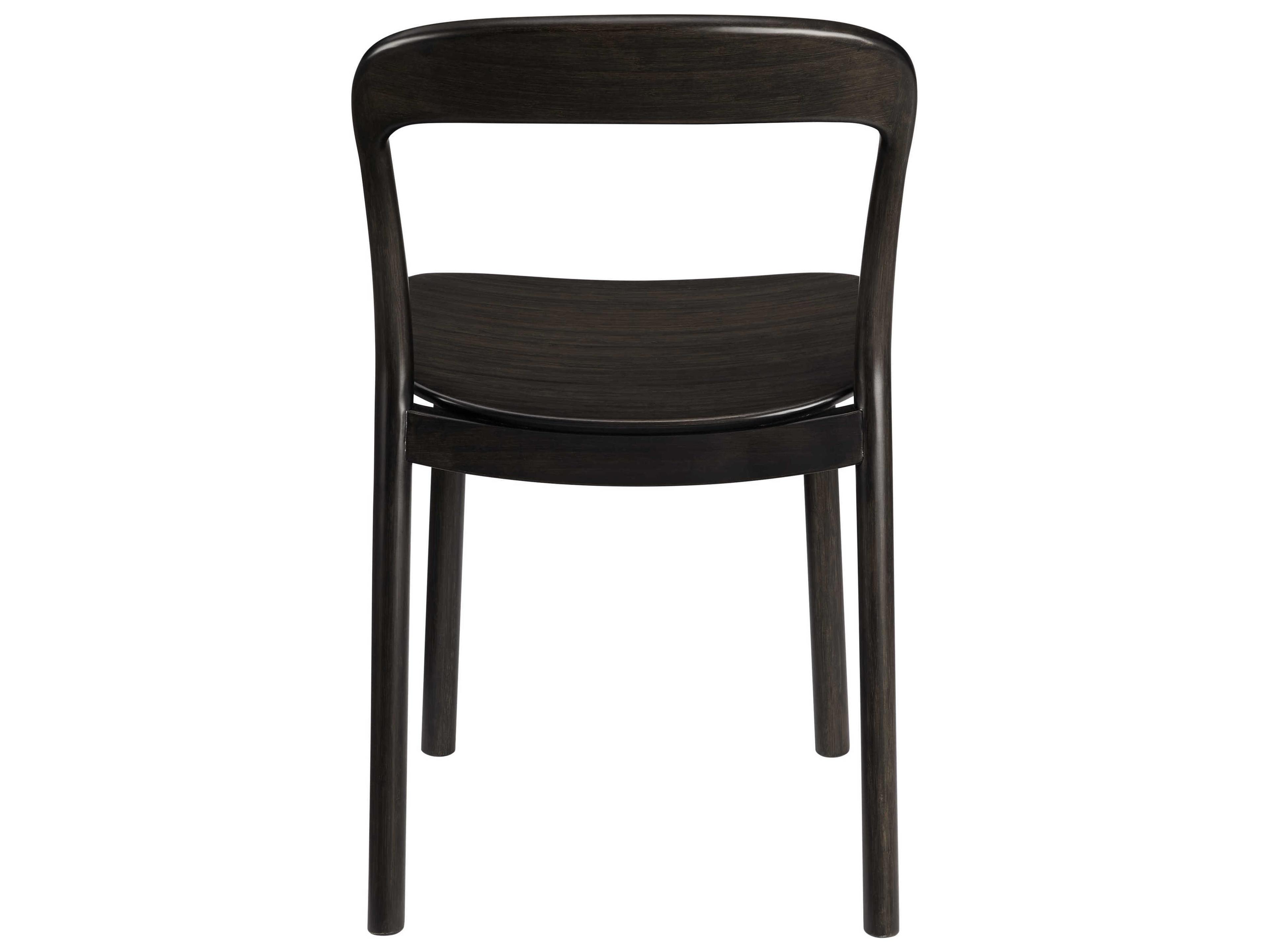 Greenington Hanna Bamboo Wood Black Side Dining Chair