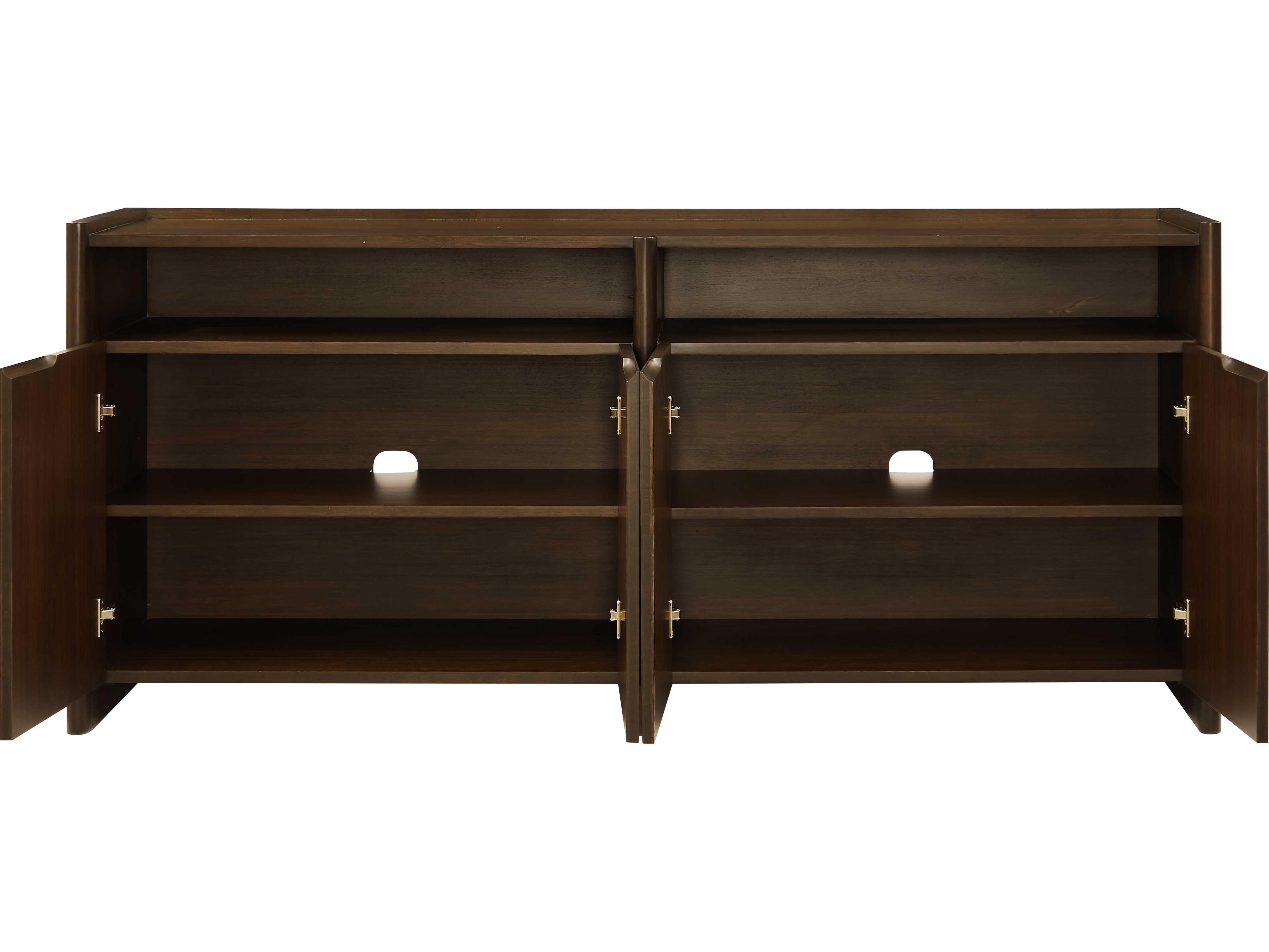 Greenington Hudson 80" Bamboo Wood Black Walnut Sideboard