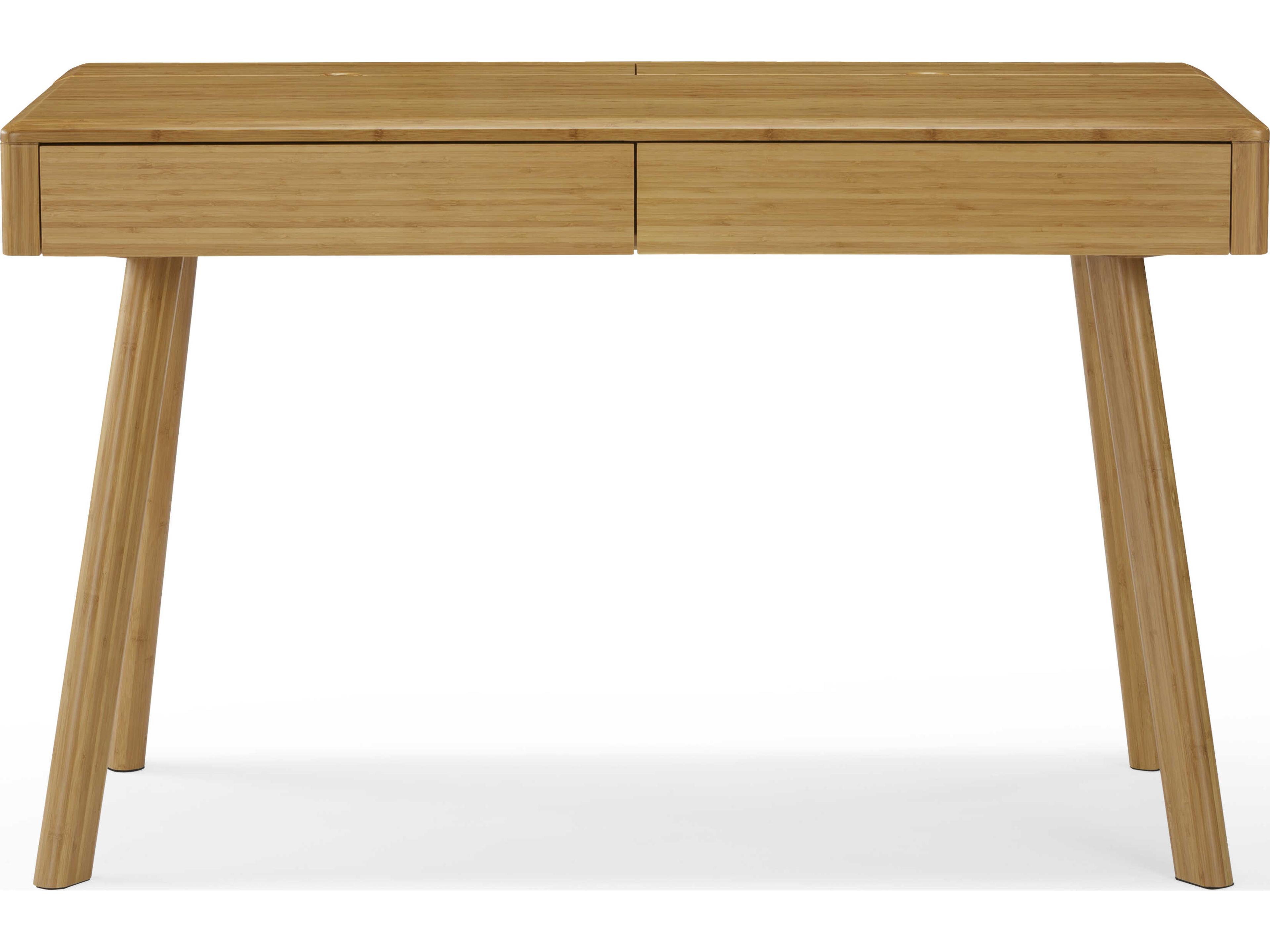 Greenington Jasmine Caramelized Brown Bamboo Wood Writing Desk