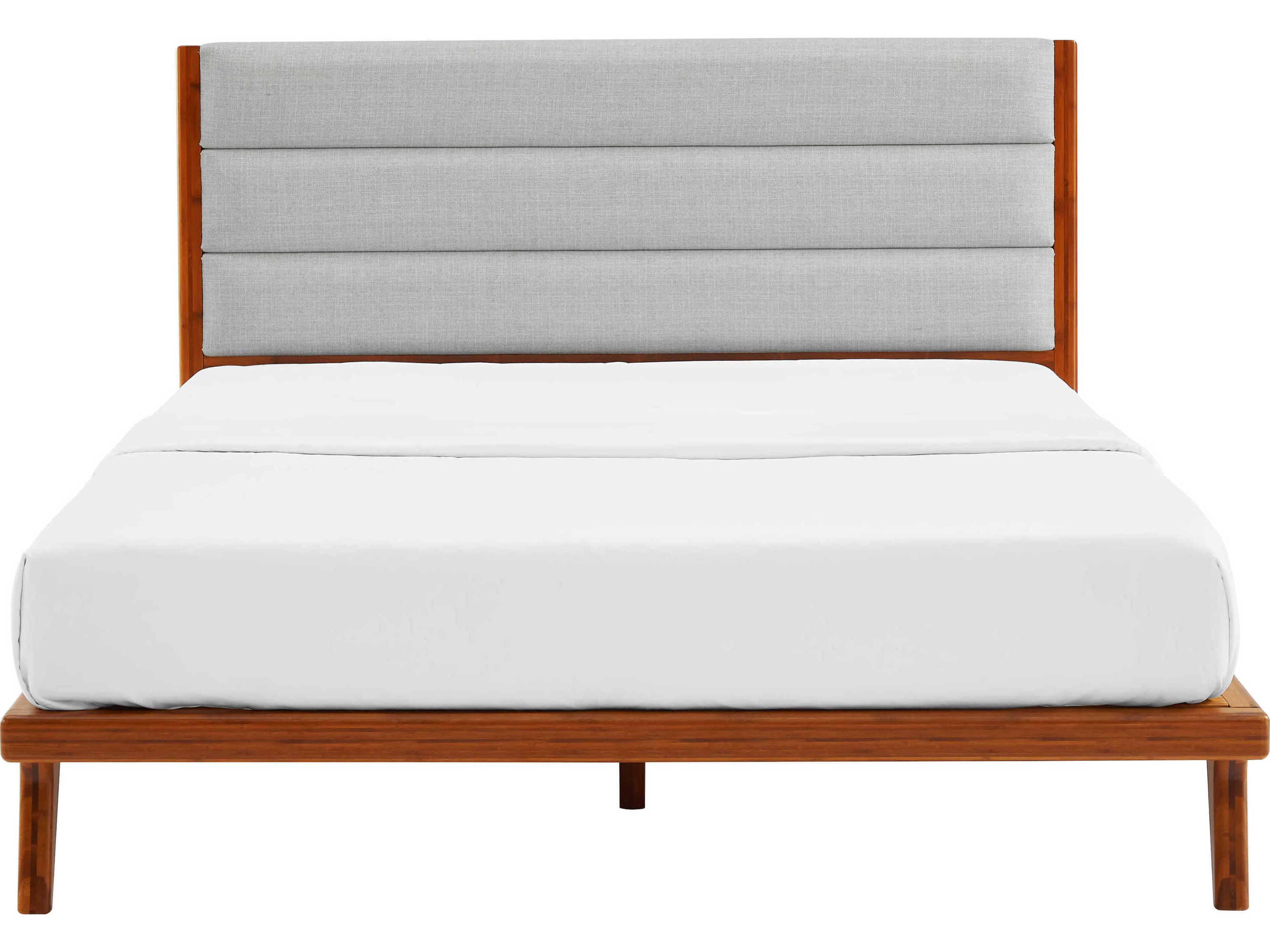 Greenington Mercury Amber Brown Bamboo Wood Queen Platform Bed