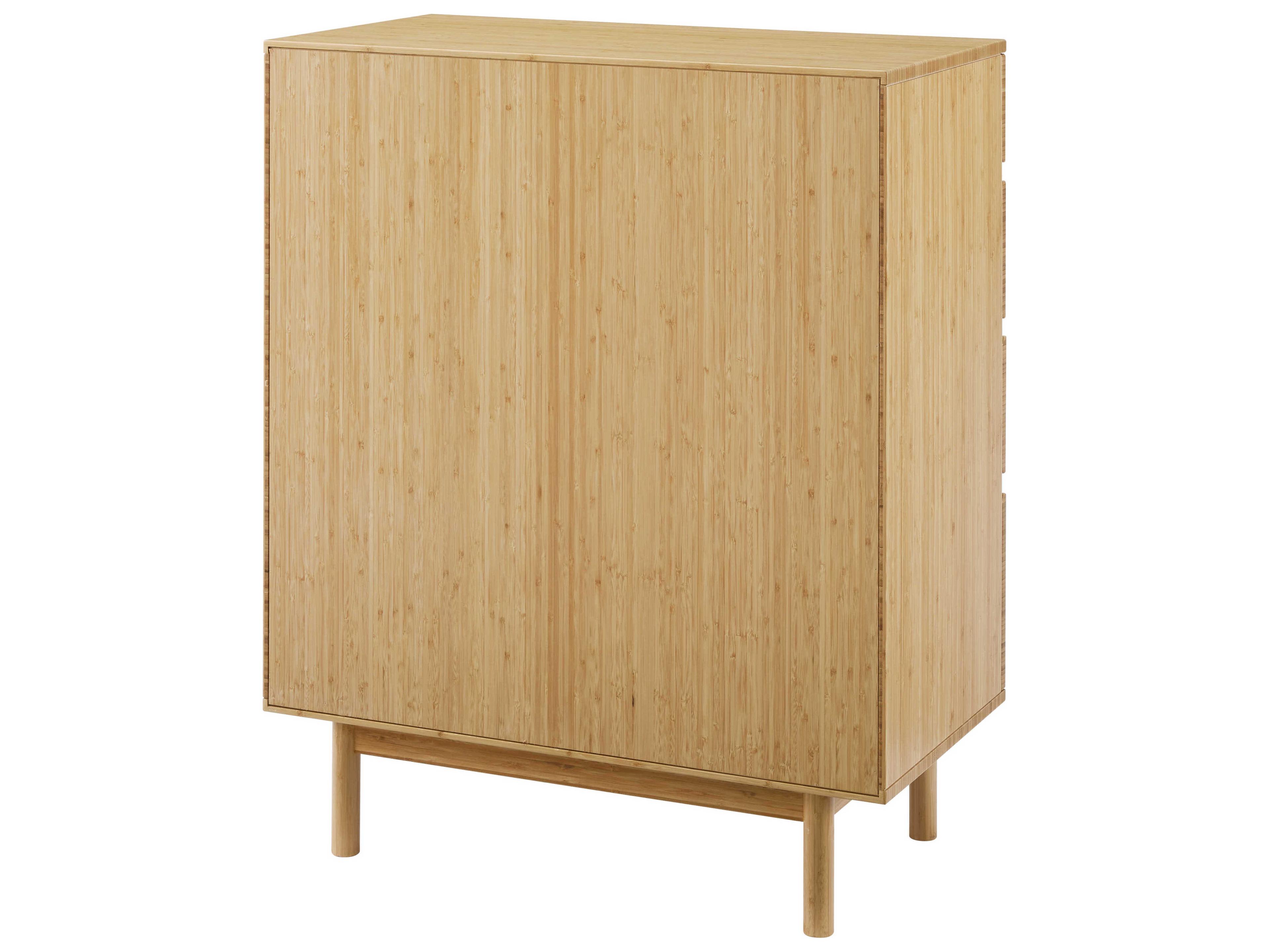 Greenington Monterey 4-Drawers Wheat Brown Bamboo Wood Accent Chest