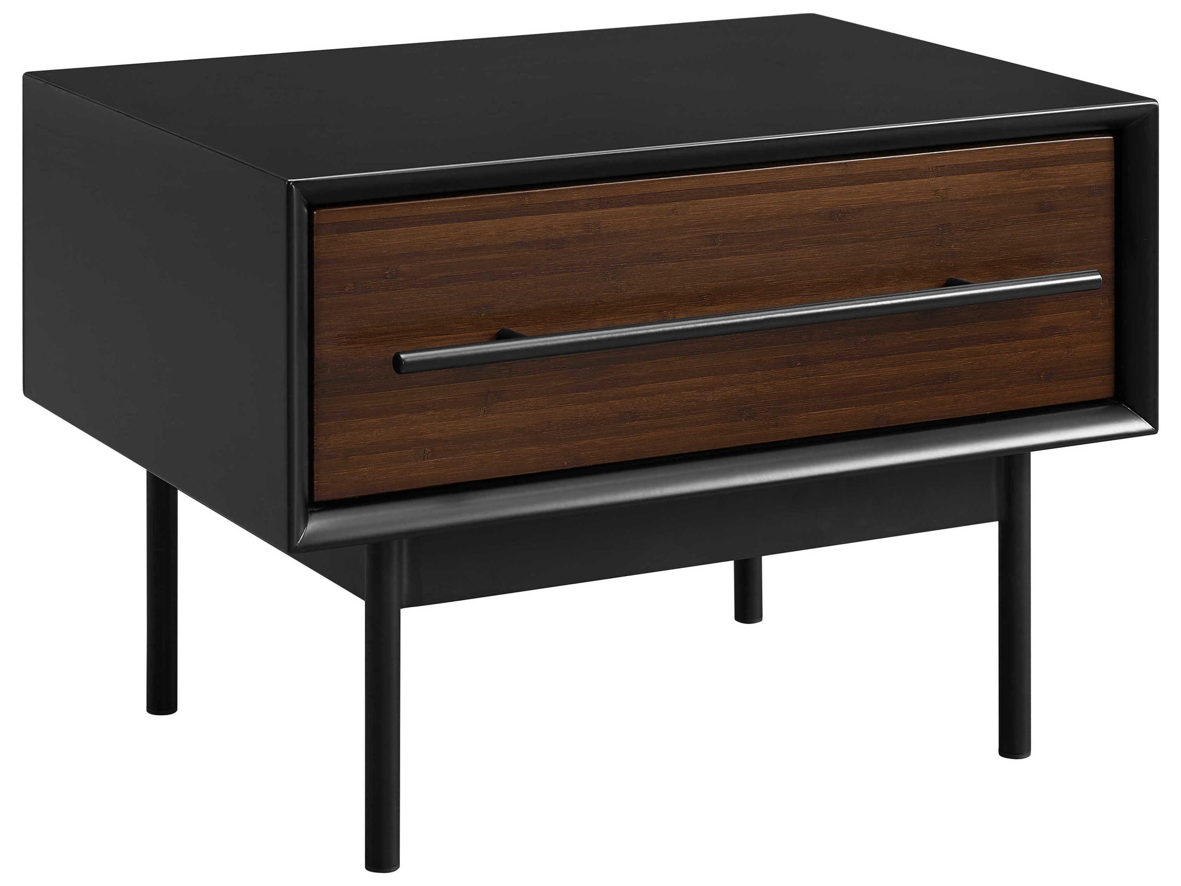 Park Avenue Nightstand Modern Ruby Bamboo