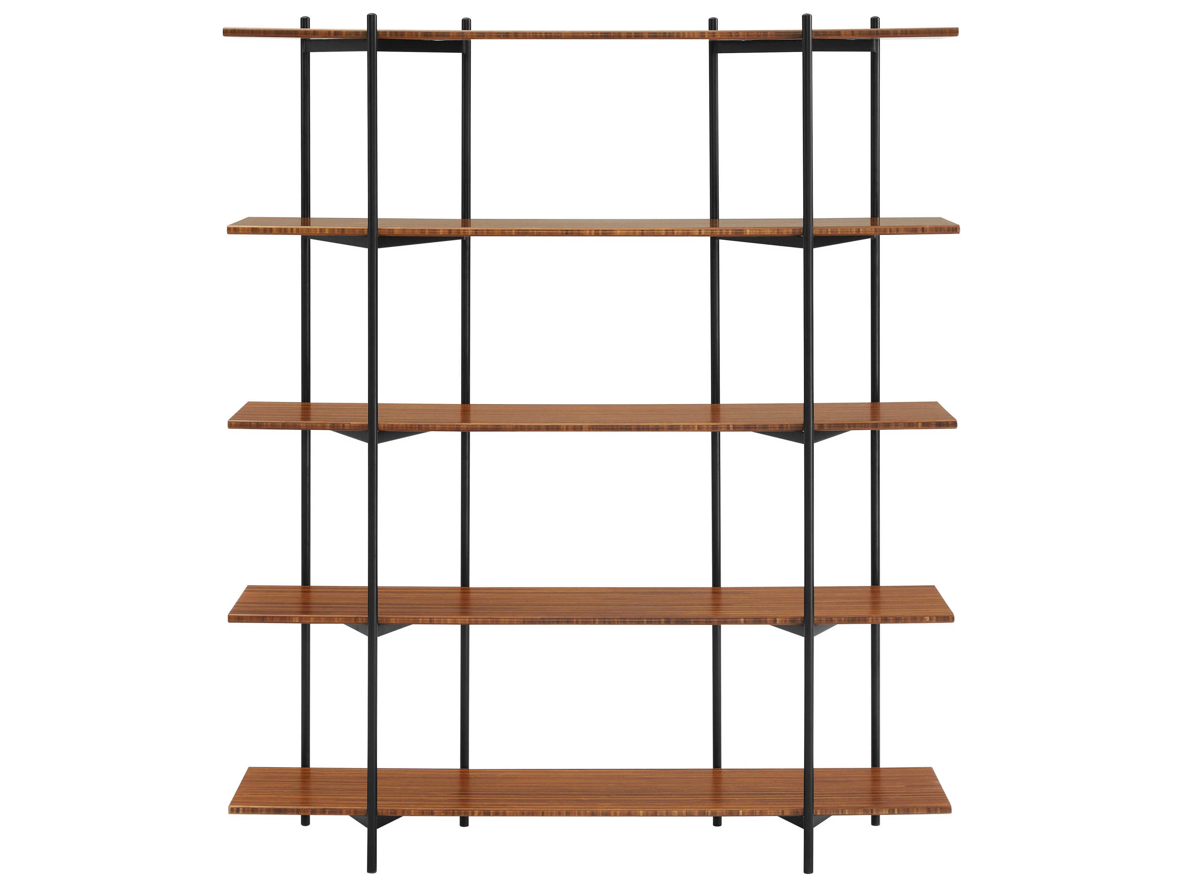 Studio Plus Bookshelf Modern Amber Bamboo