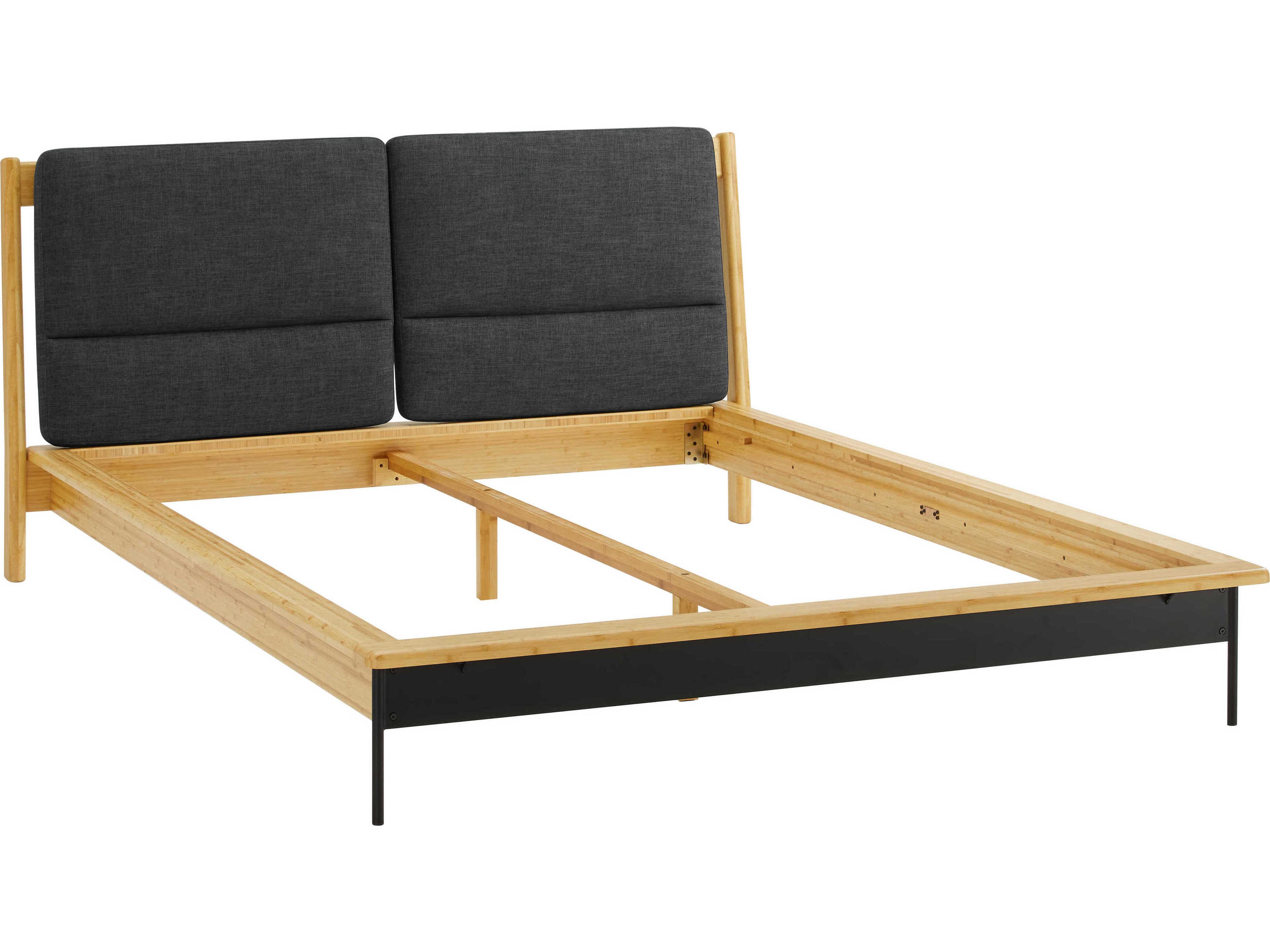 Greenington Santa Cruz Wheat Brown Bamboo Wood Queen Platform Bed