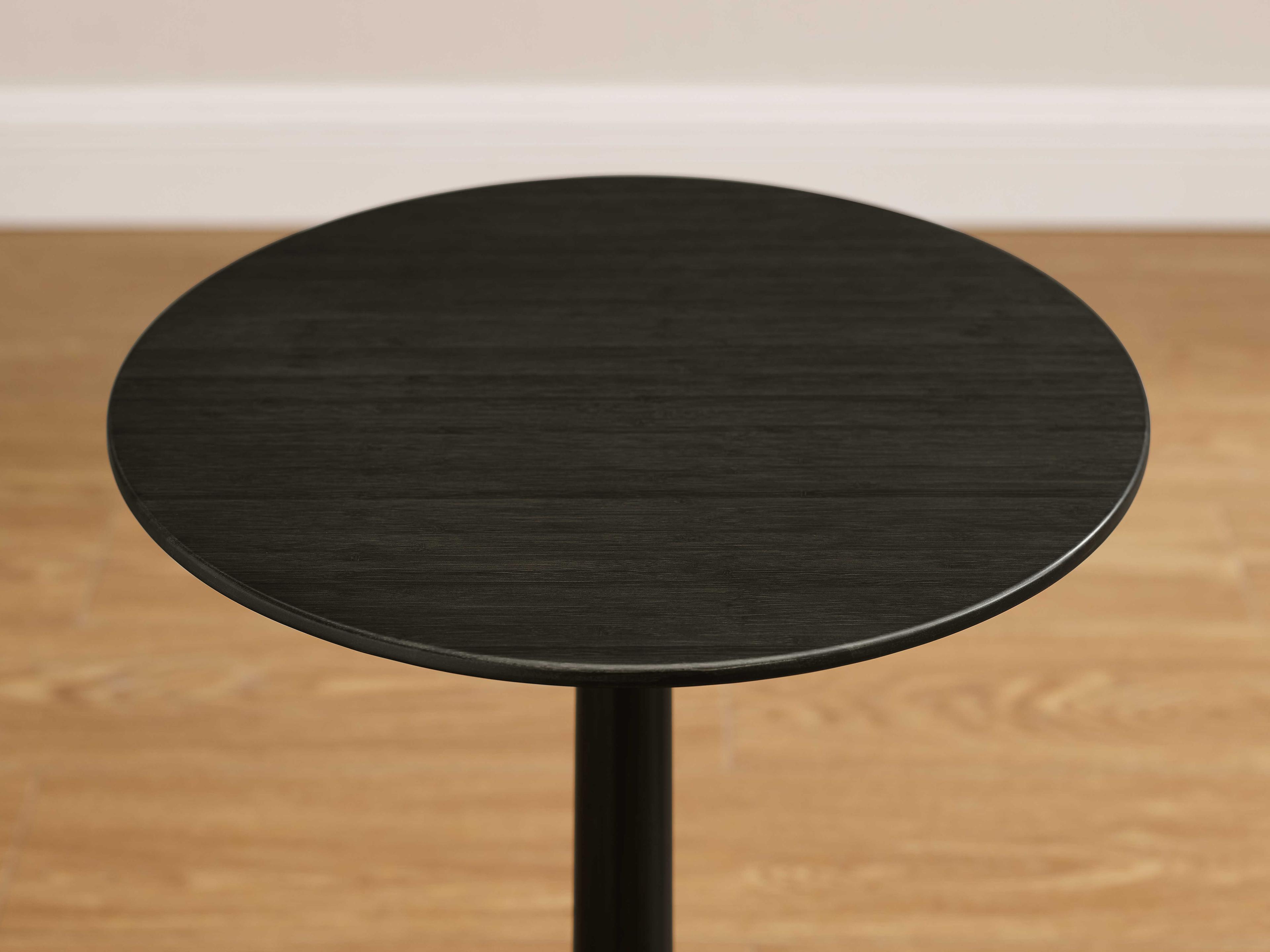 Greenington Accents Round Bamboo Caviar End Table